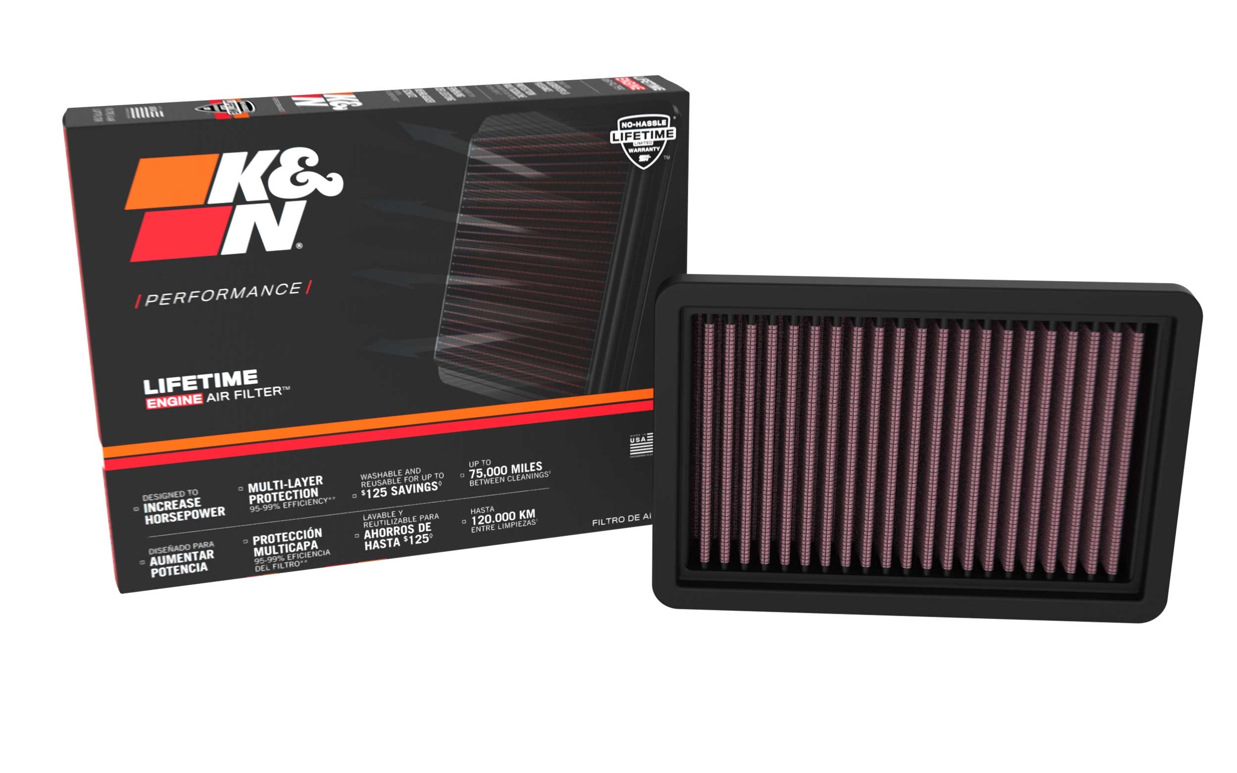 K&N Replacement Air Filter 33-3187