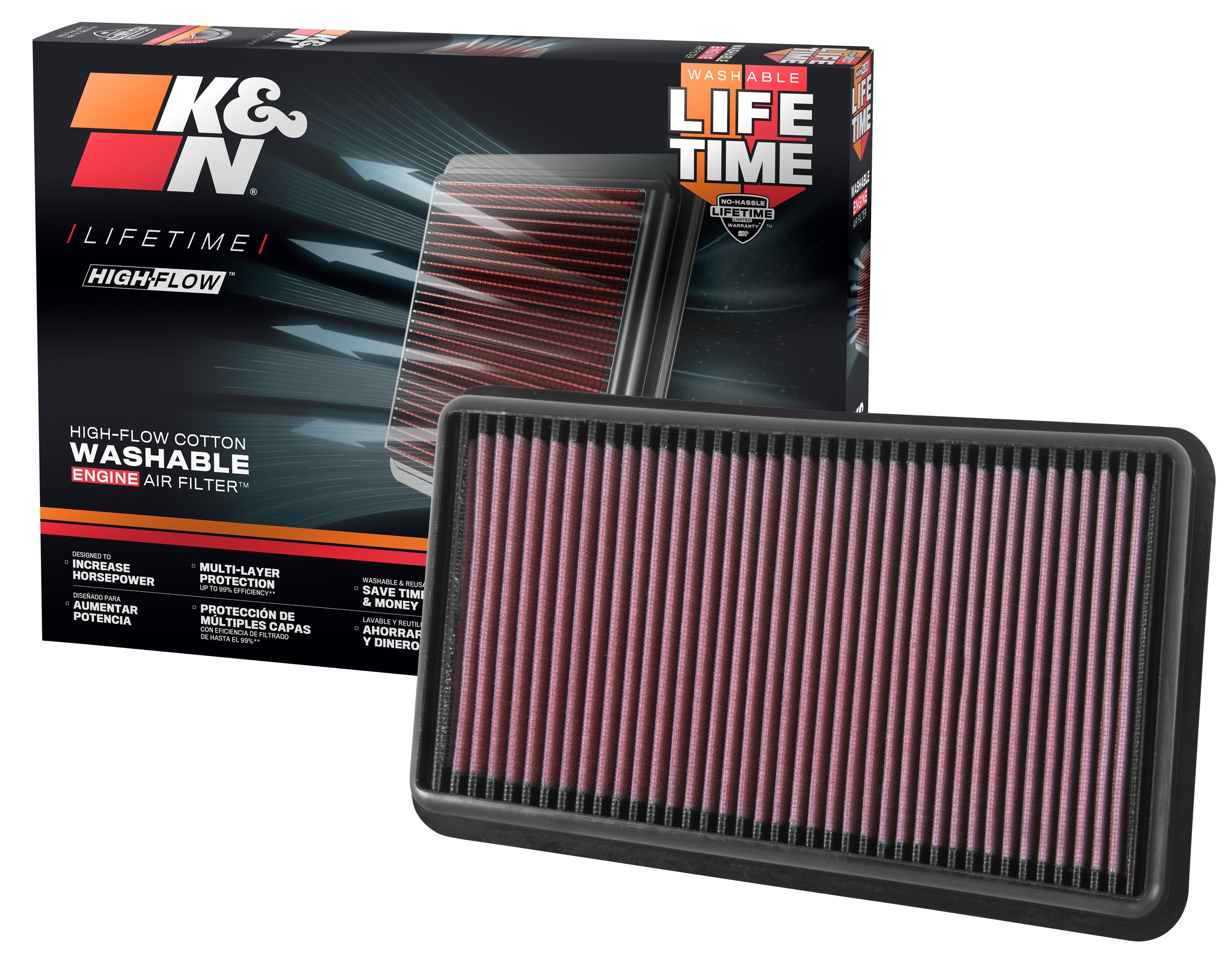 K&N Replacement Air Filter 33-5025