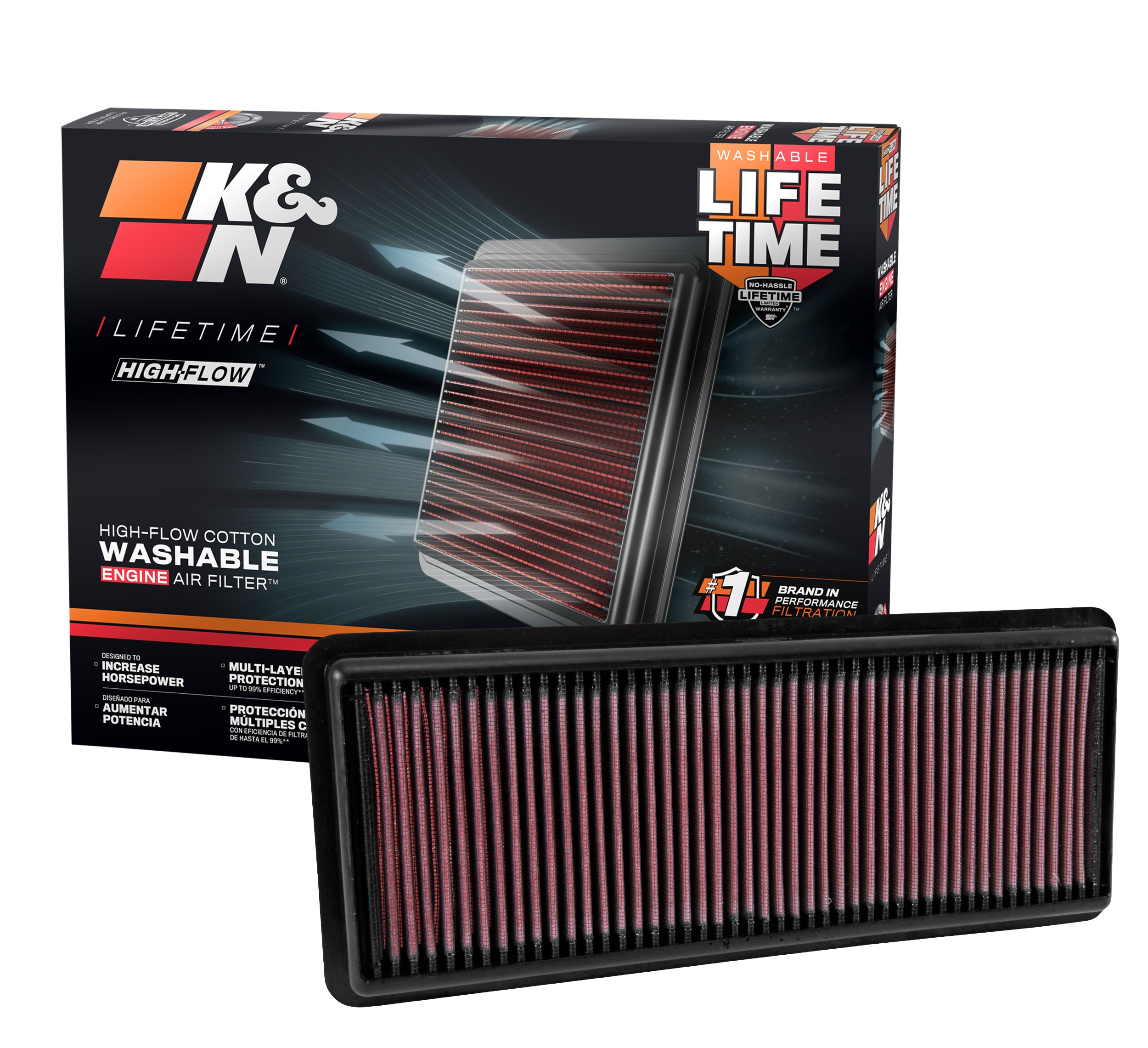 K&N Replacement Air Filter 33-5040