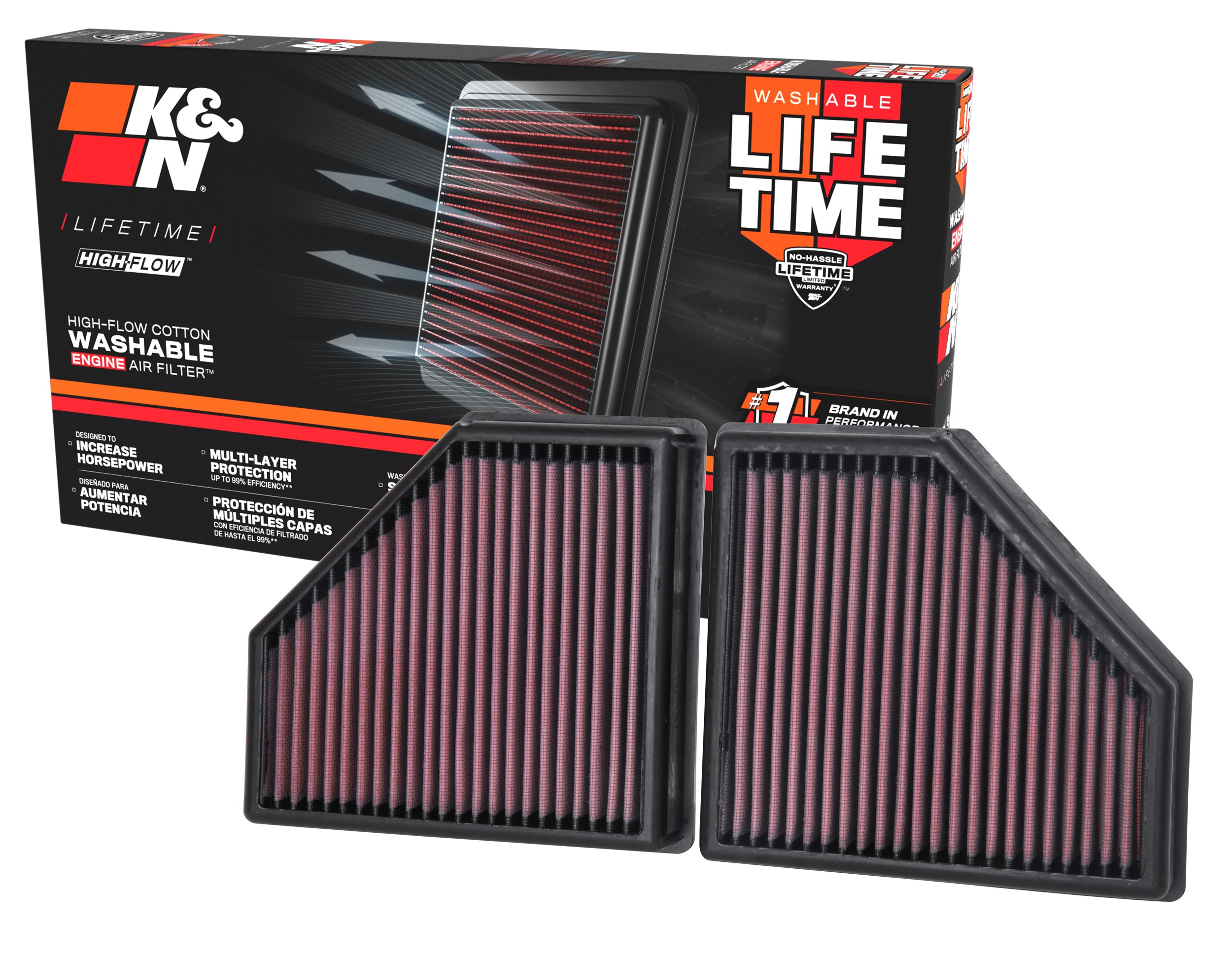 K&N Replacement Air Filter 33-2431