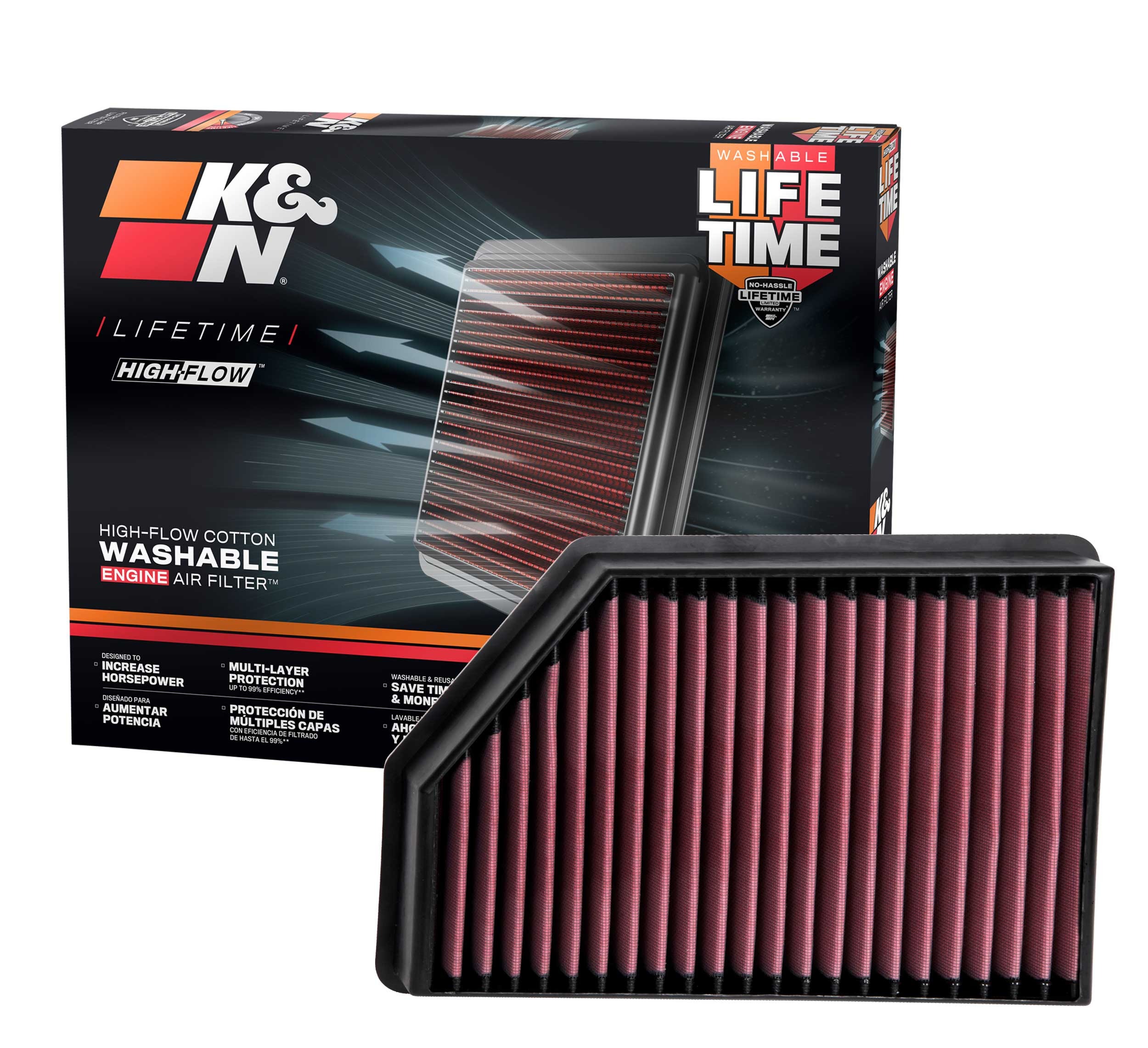K&N Replacement Air Filter 33-5098