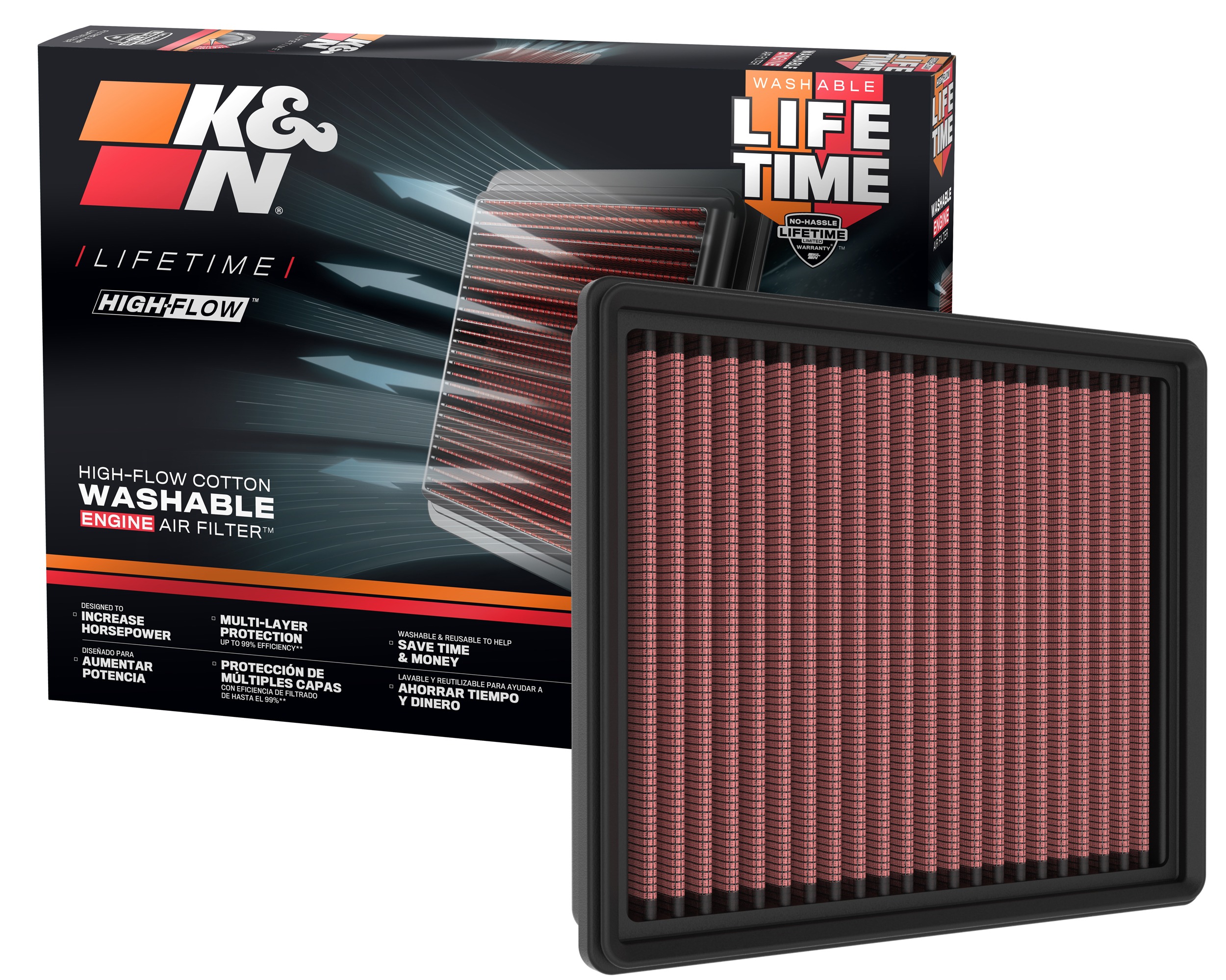K&N Replacement Air Filter 33-5122
