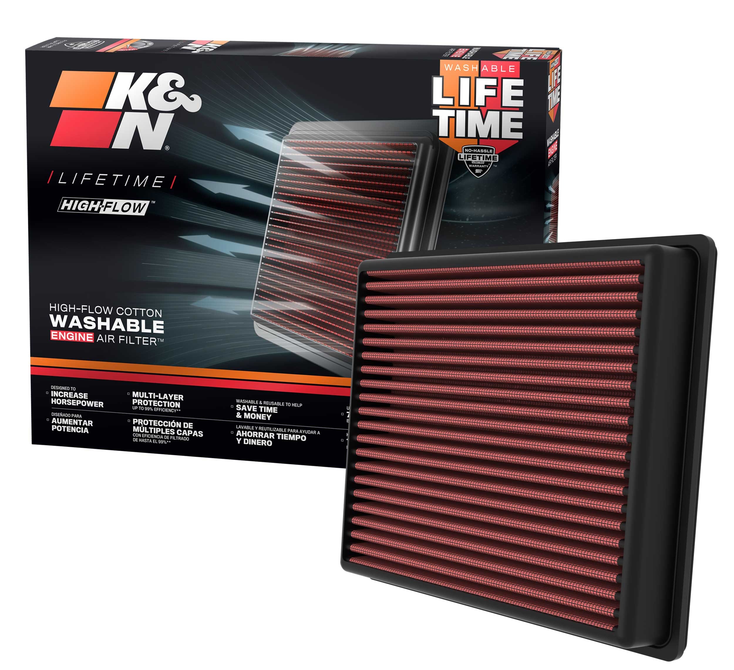 K&N Replacement Air Filter 33-5129