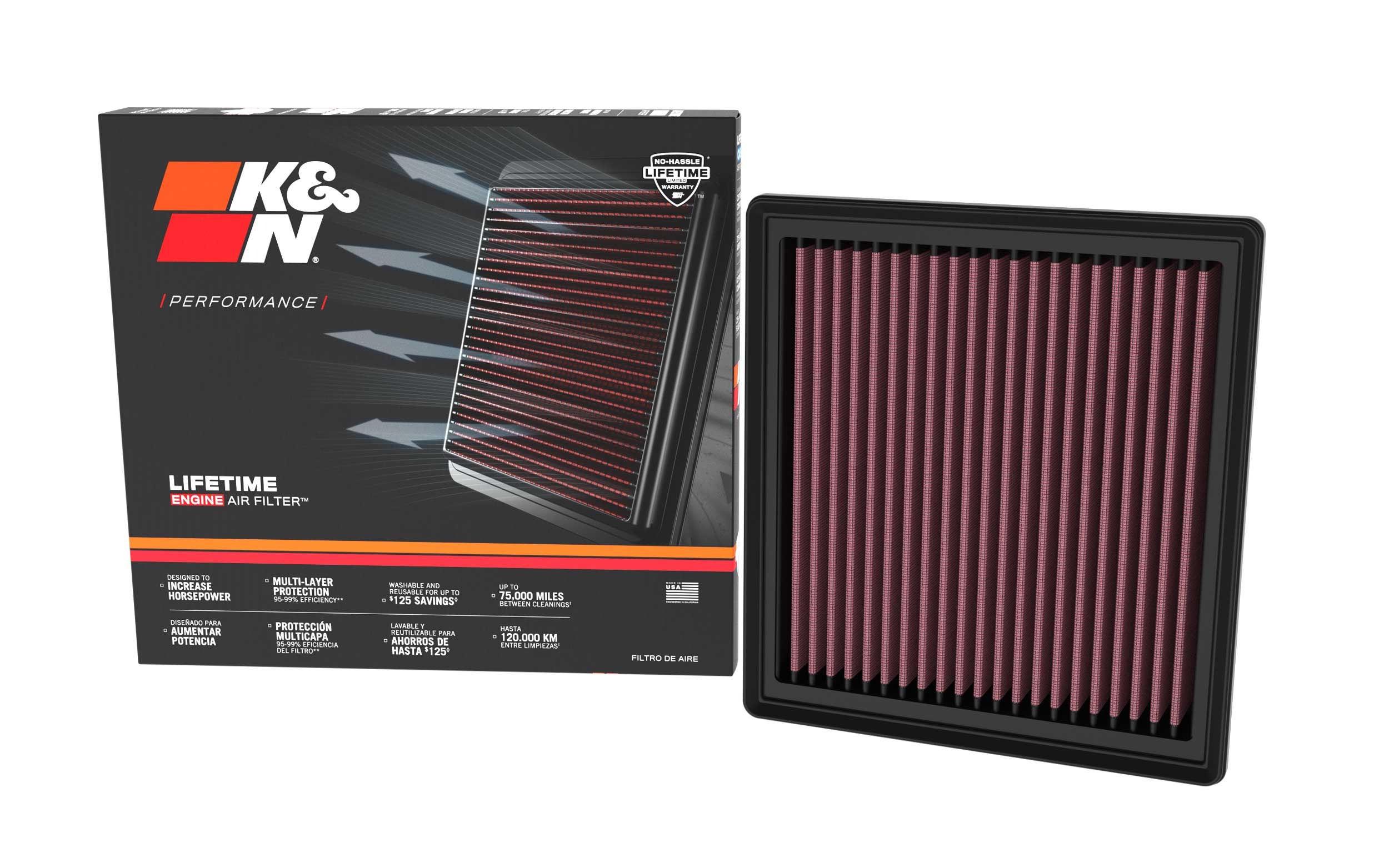 K&N Replacement Air Filter 33-5140