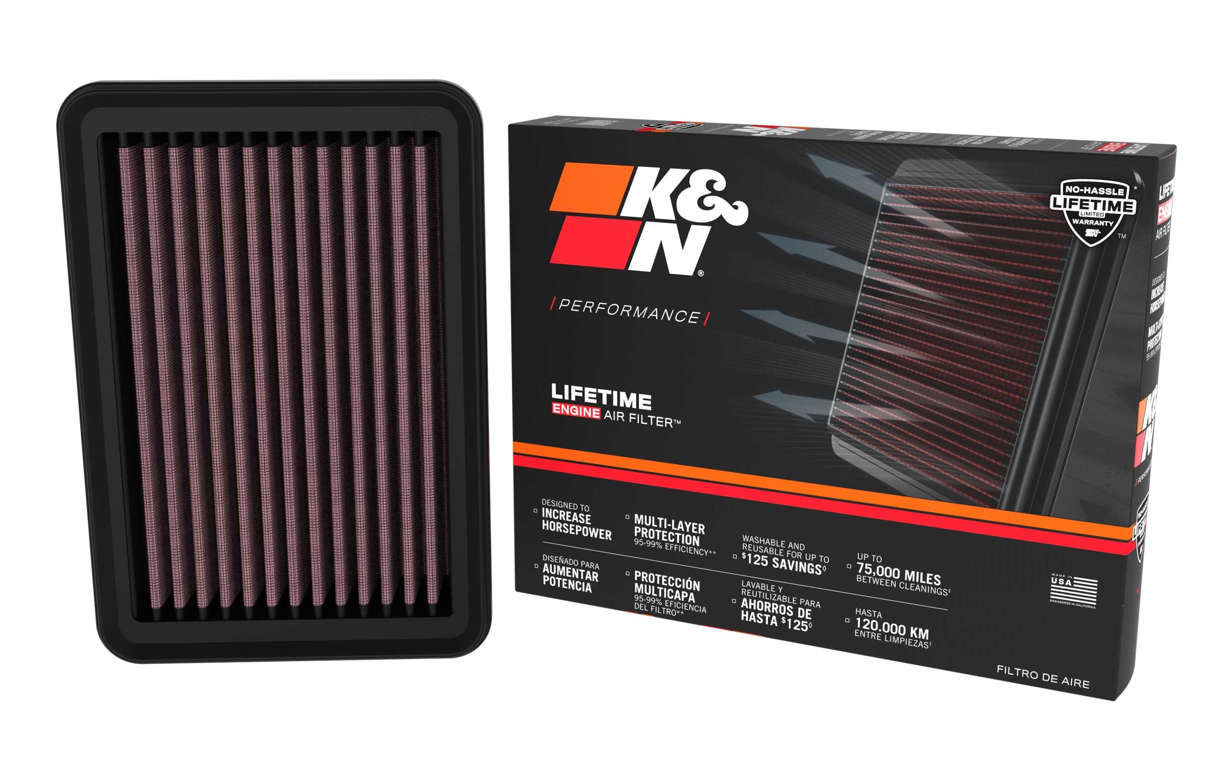 K&N Replacement Air Filter 33-5145