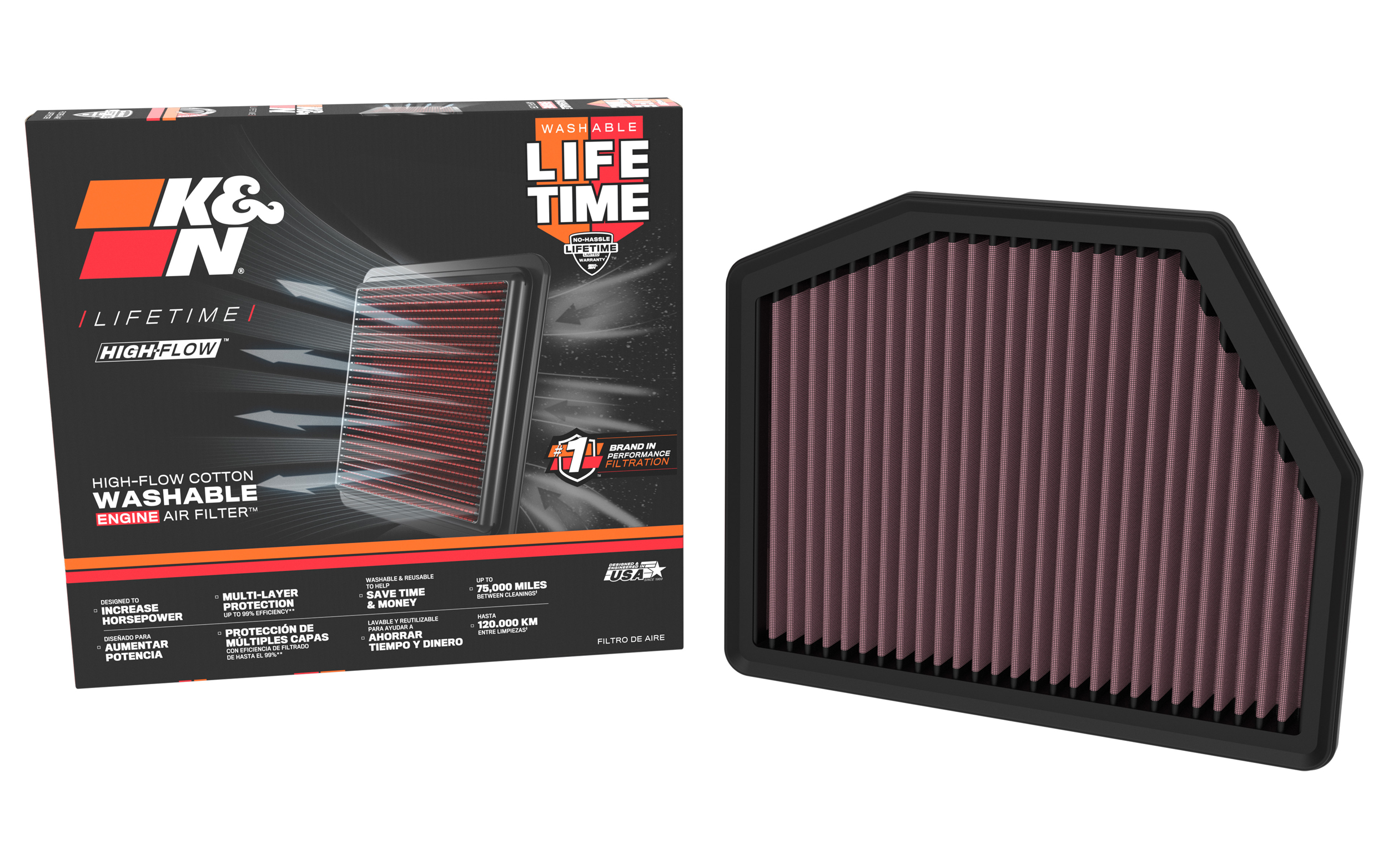 K&N Replacement Air Filter 33-5152