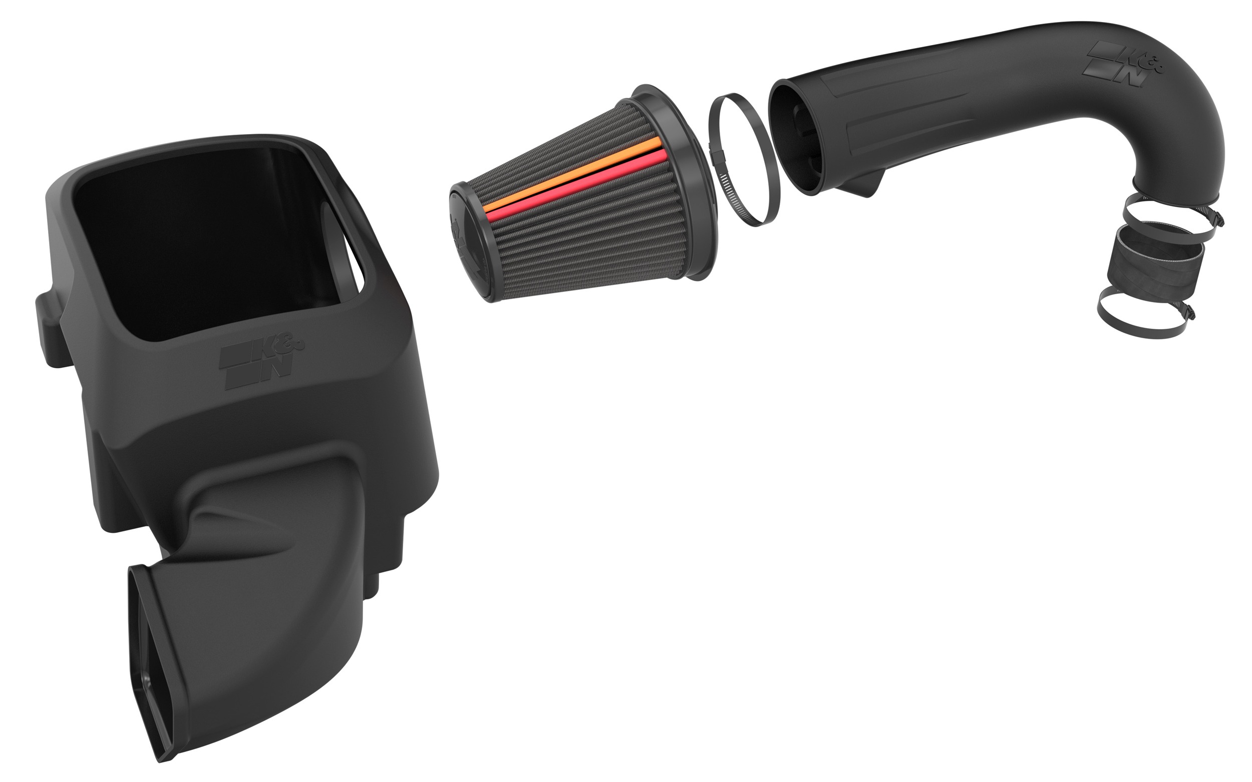 K&N NextGen Dryflow Cold Air Intake - Dodge RAM 1500 V8 5.7L F/I 50-1561D