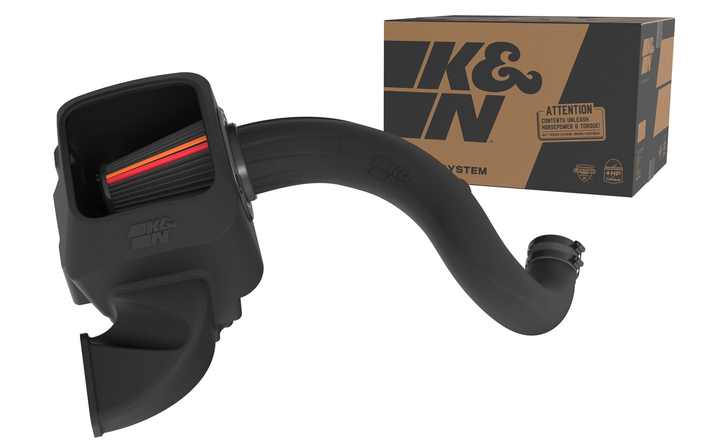 K&N NextGen Dryflow Cold Air Intake - RAM 1500 V6 3.6L F/I 50-1564D