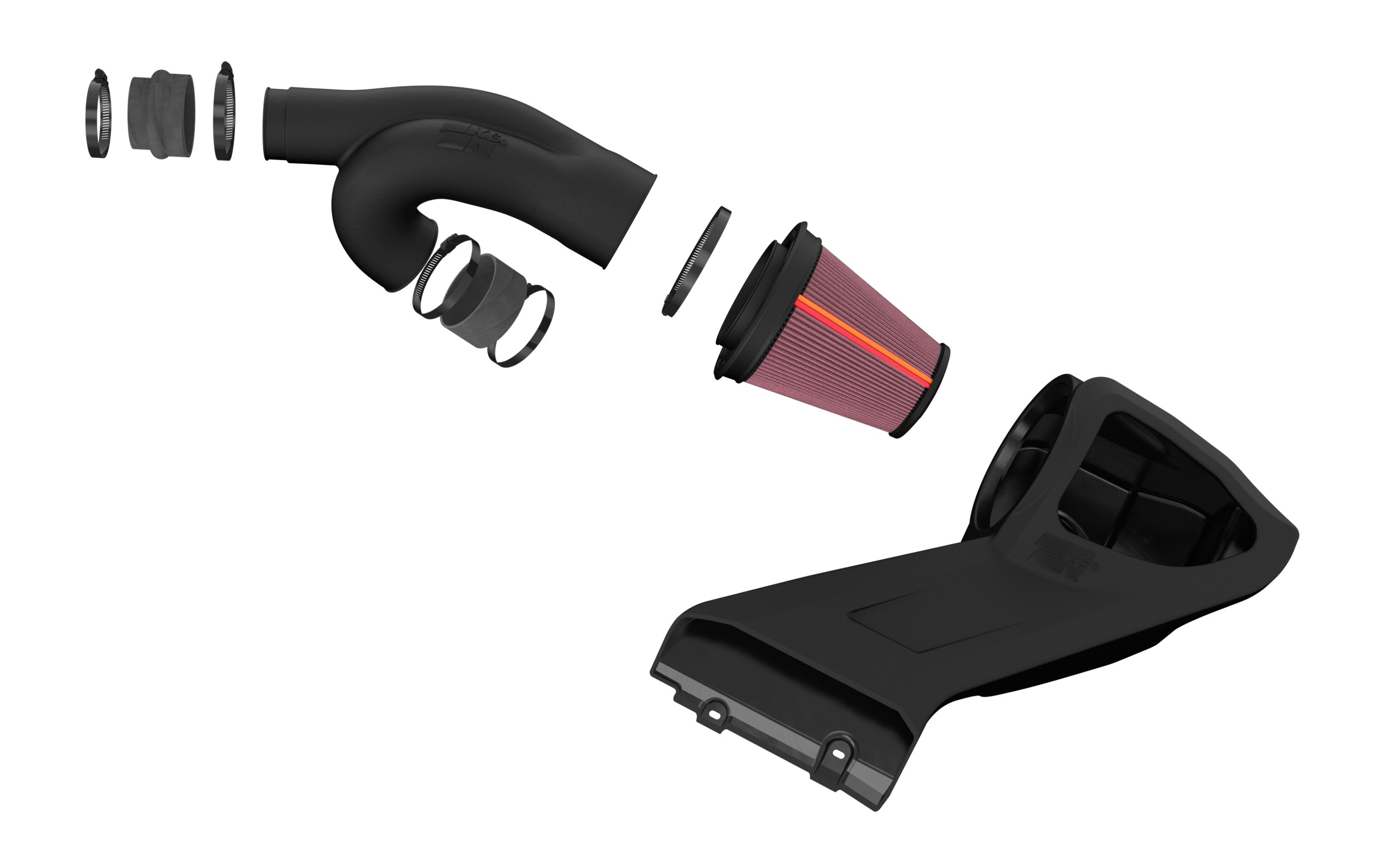 K&N NextGen Cold Air Intake - FORD F150/ RAPTOR V6-2.7L/3.5L 50-2617