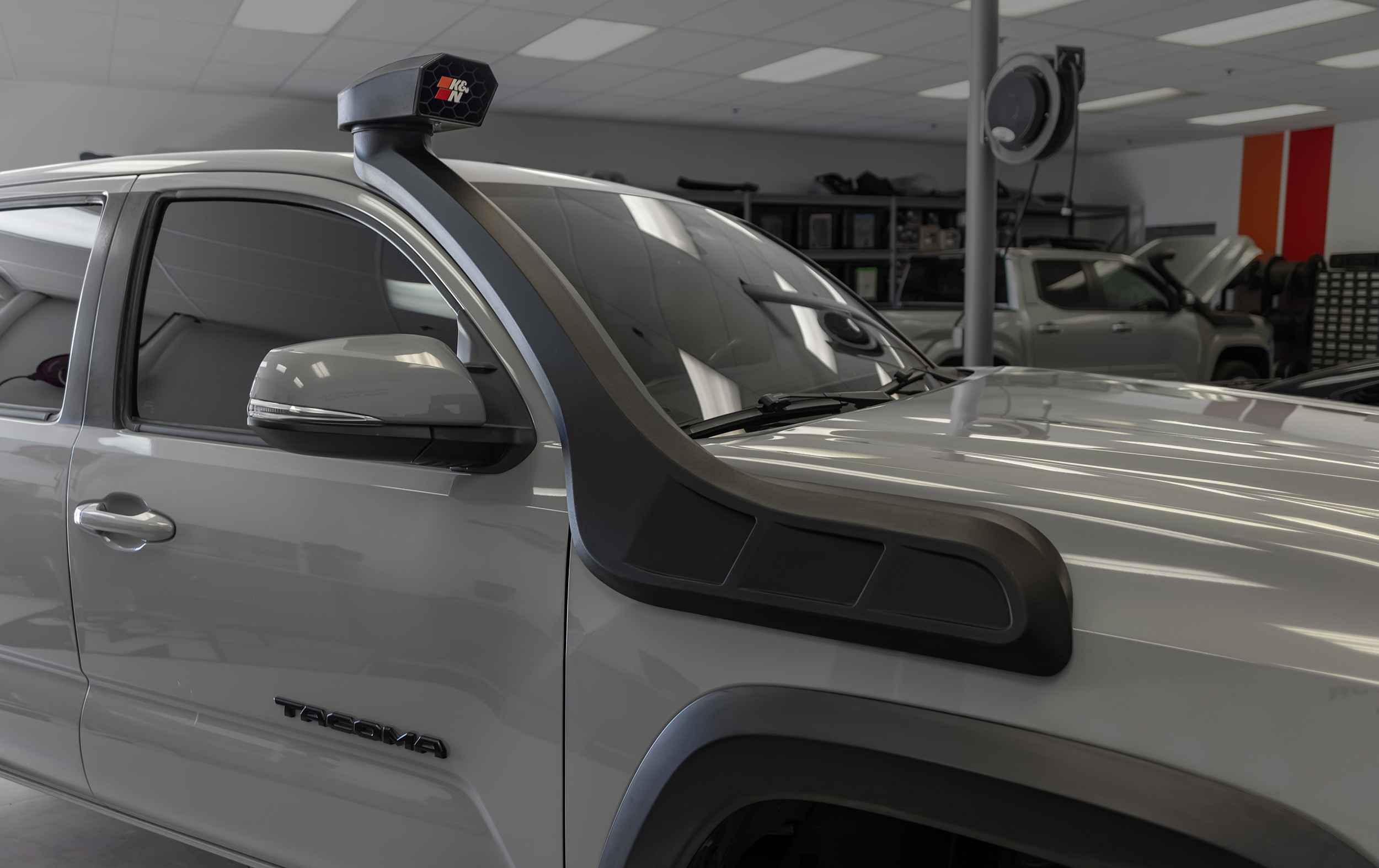 K&N Elevated Intake Kit (Snorkel) - Toyota Tacoma V6-3.5L 63-8000