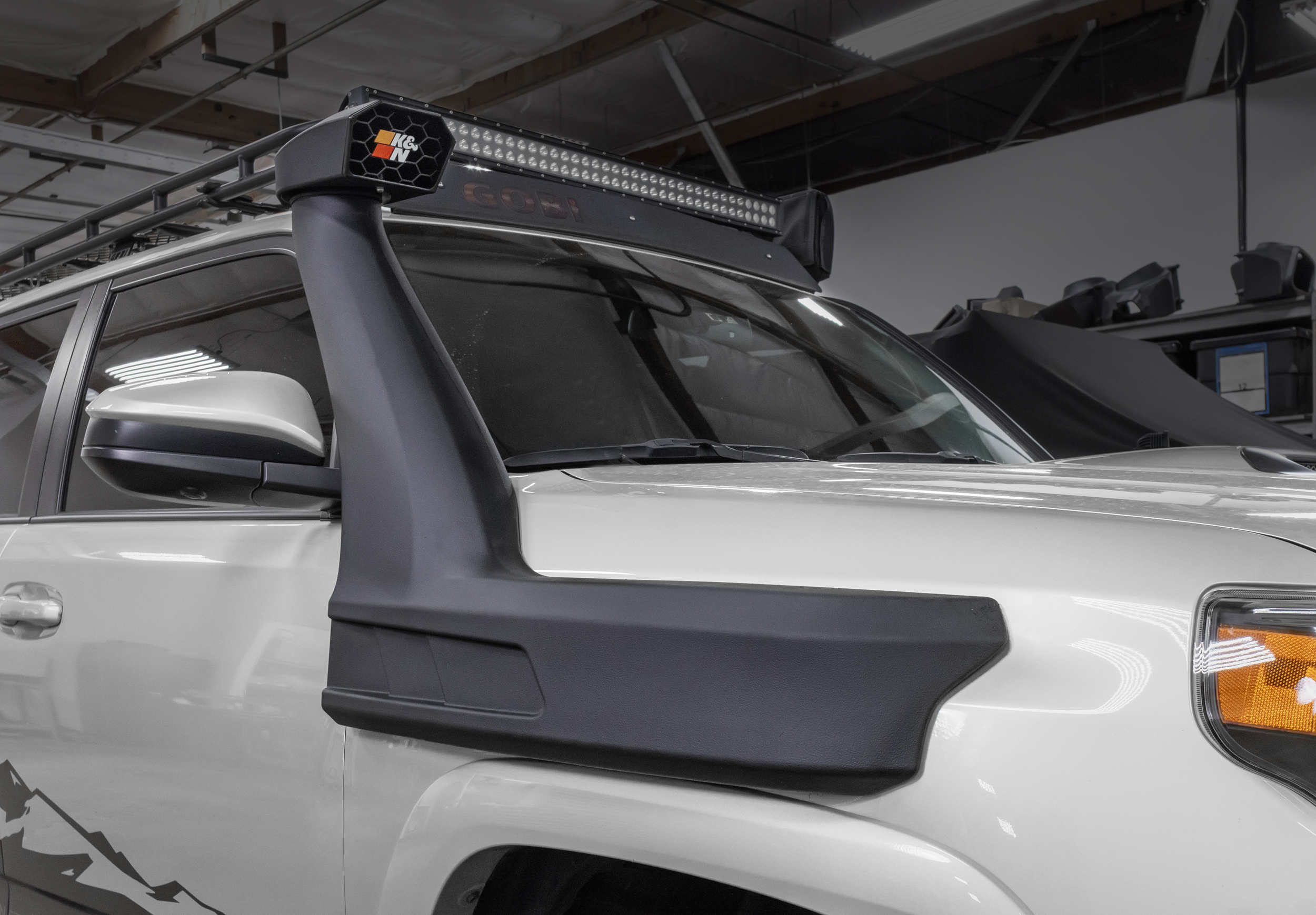 K&N Elevated Intake Kit (Snorkel) - Toyota 4Runner V6-4.0L 63-8001