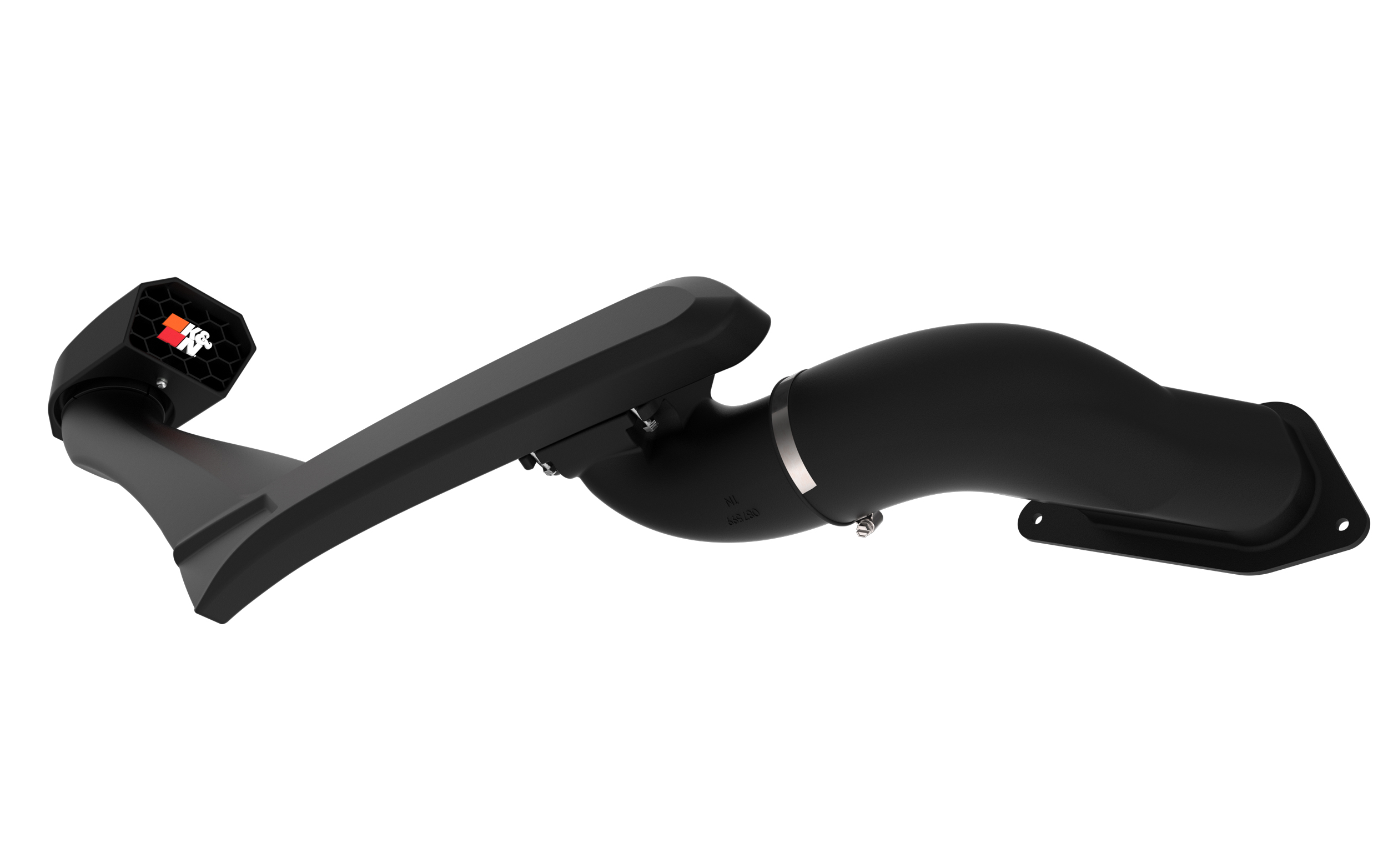 K&N Elevated Intake Kit (Snorkel) - Toyota Tacoma L4-2.4 Turbo 63-8003