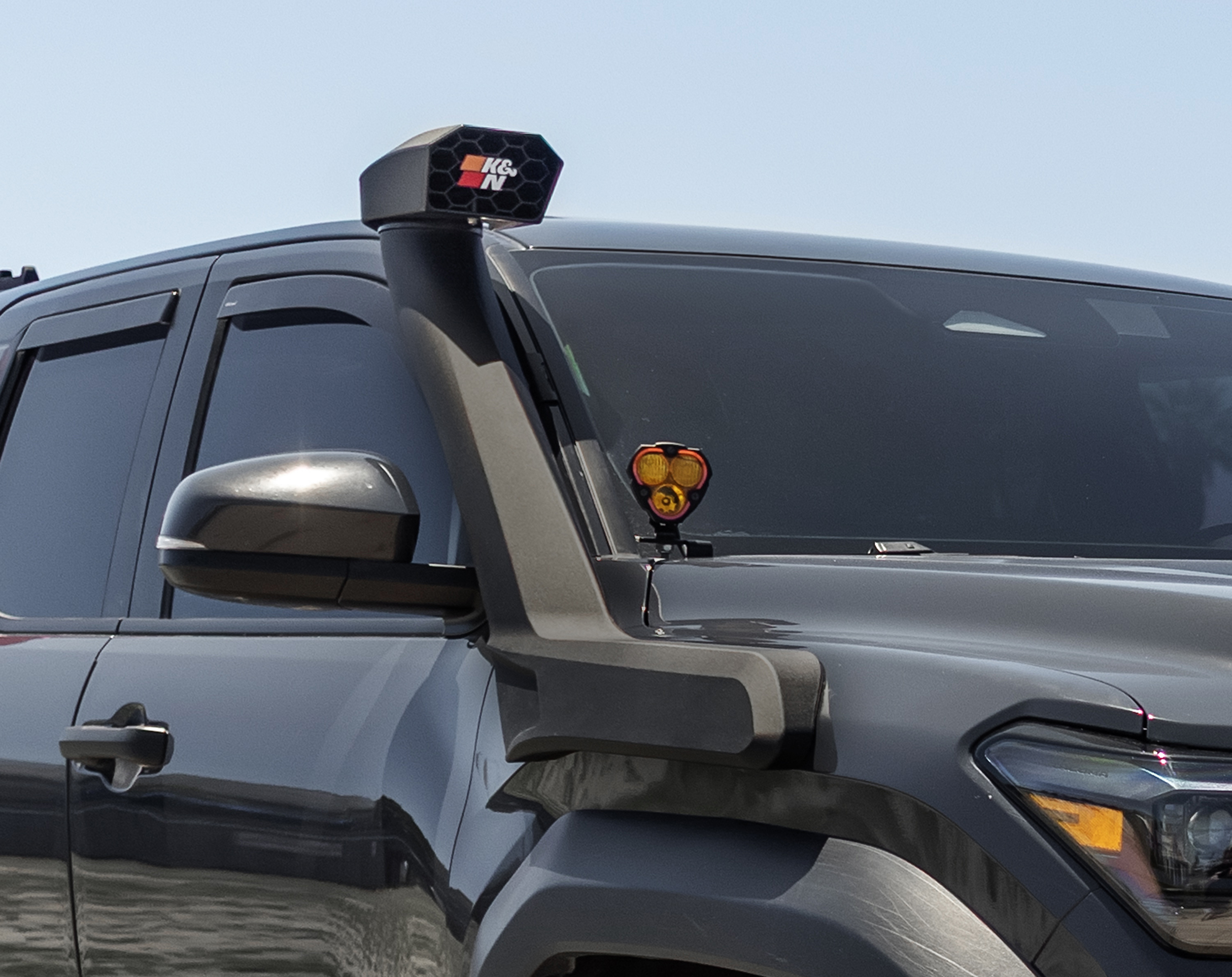 K&N Elevated Intake Kit (Snorkel) - Toyota Tacoma L4-2.4 Turbo 63-8003