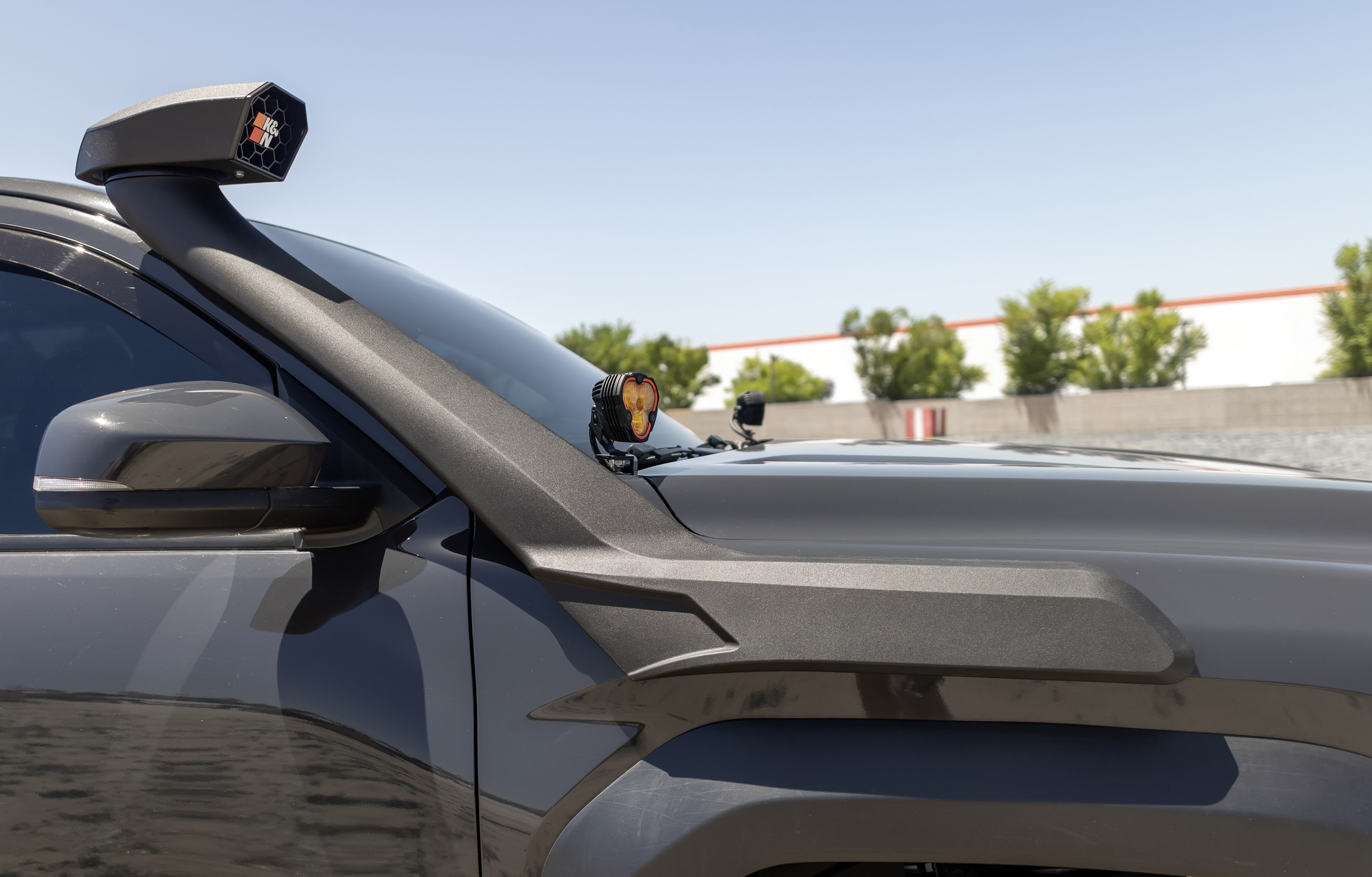 K&N Elevated Intake Kit (Snorkel) - Toyota Tacoma L4-2.4 Turbo 63-8003