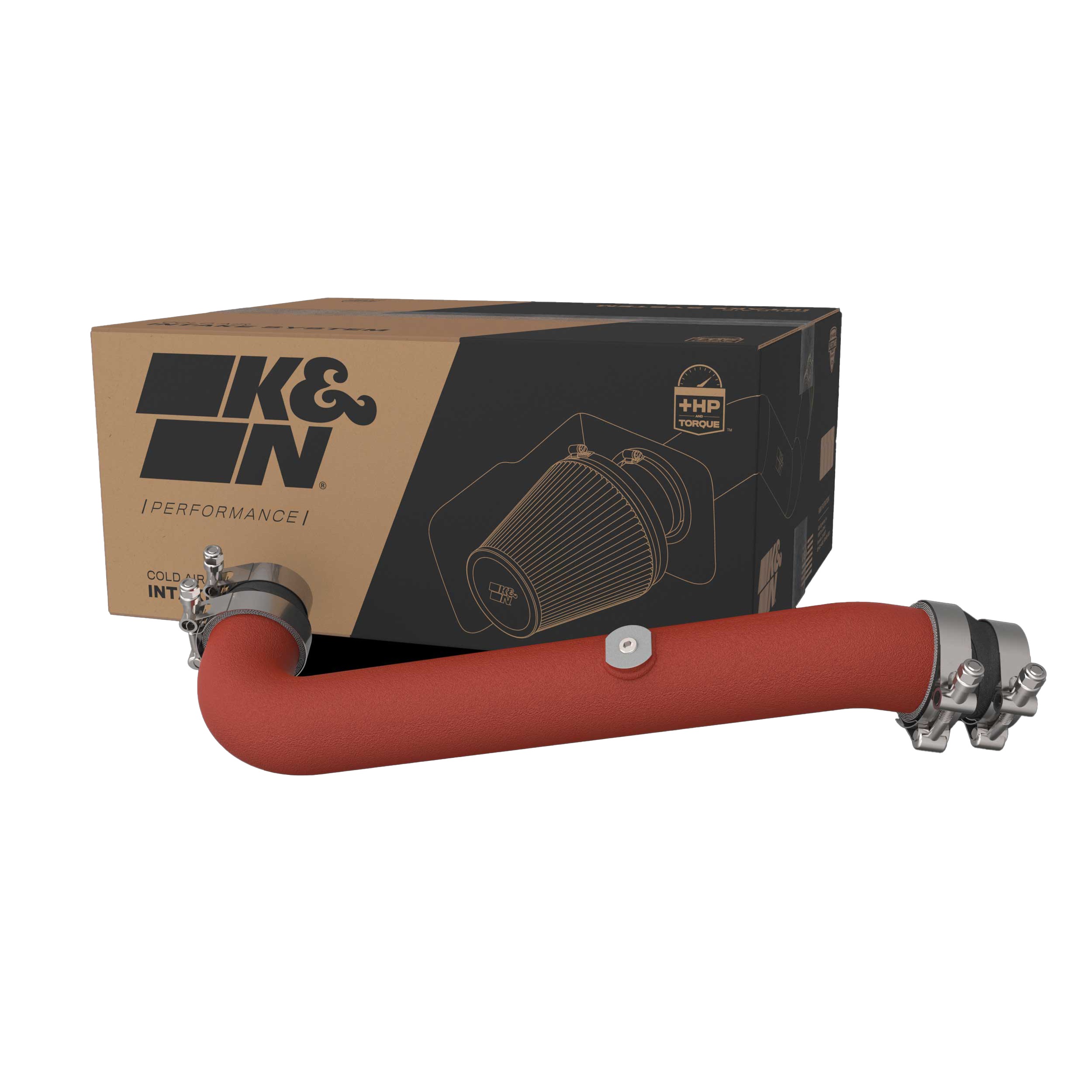 K&N Charge Pipe Kit 77-1018TWR