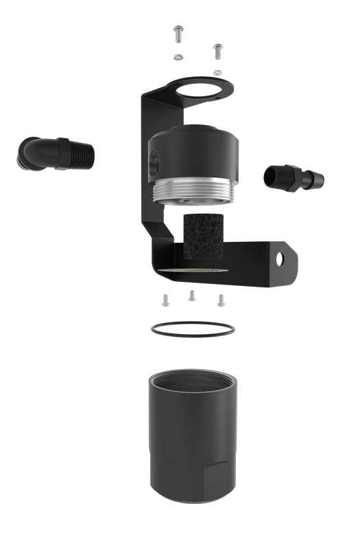 K&N Catch Can; Oil Separator; Dodge Challenger 6.4L NA 81-0801