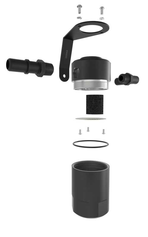 K&N Catch Can; Oil Separator; Ford Mustang 5.0L 81-0802