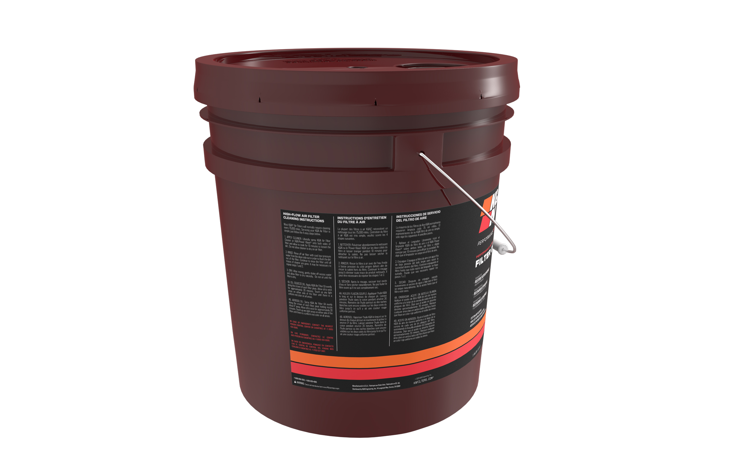 K&N Air Filter Oil - 5 gal 99-0555