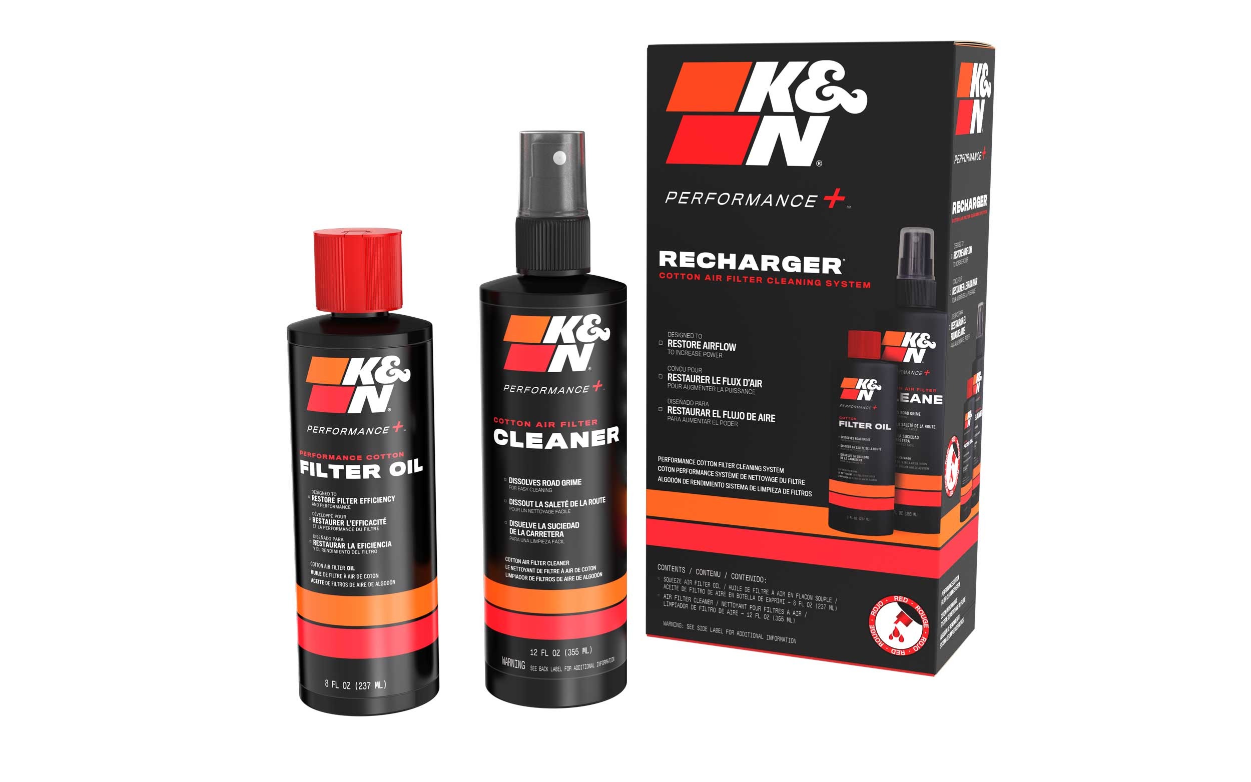 K&N Filter Care Service Kit - Squeeze Red 99-5050