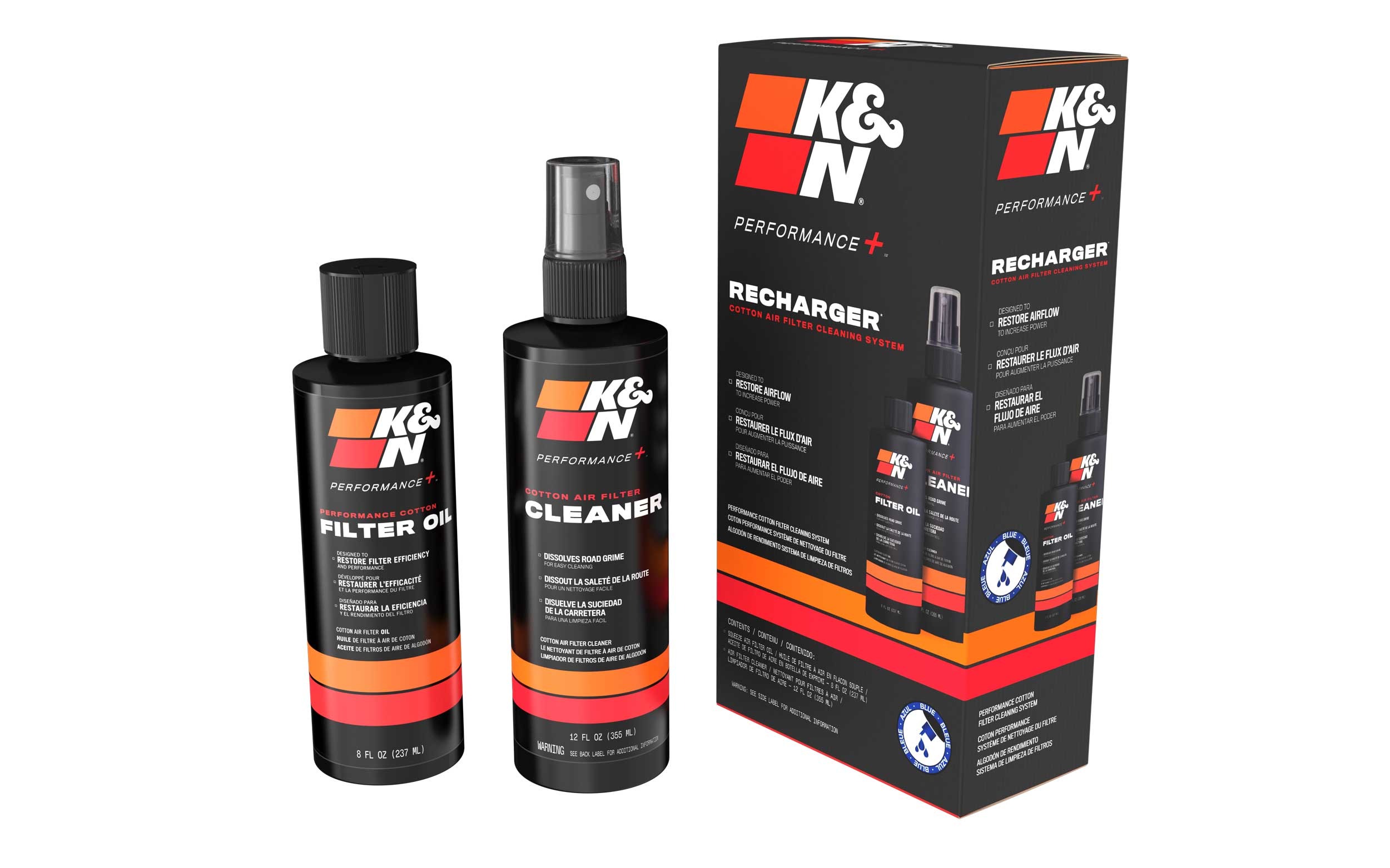 K&N Filter Care Service Kit - Squeeze Blue 99-5050BL