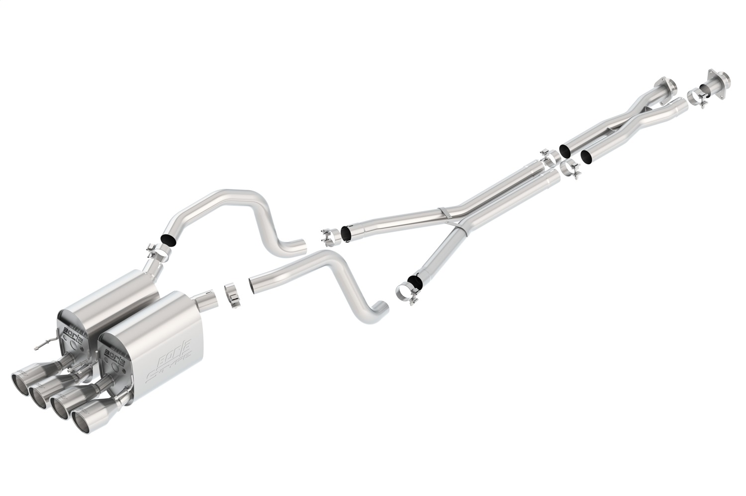 Borla Cat-Back Exhaust System - S-Type ll 140452