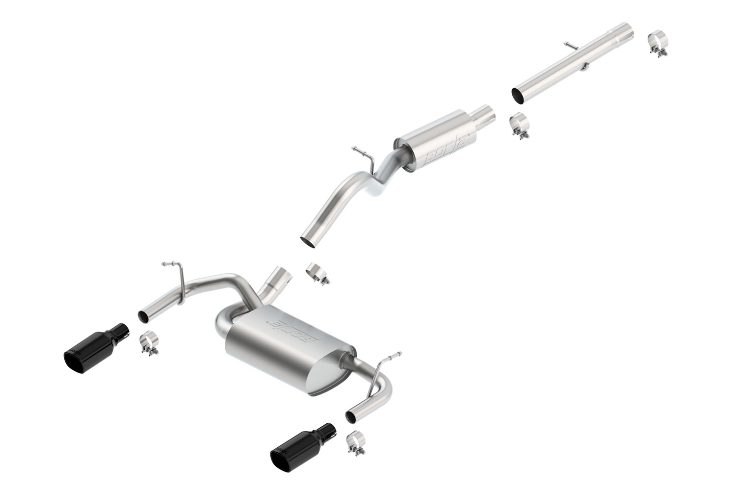 Borla Cat-Back Exhaust System - Touring 140460BC