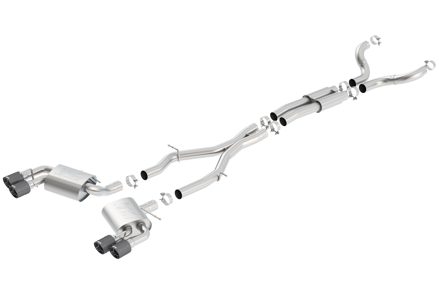 Borla Cat-Back Exhaust System - ATAK® 140688CF