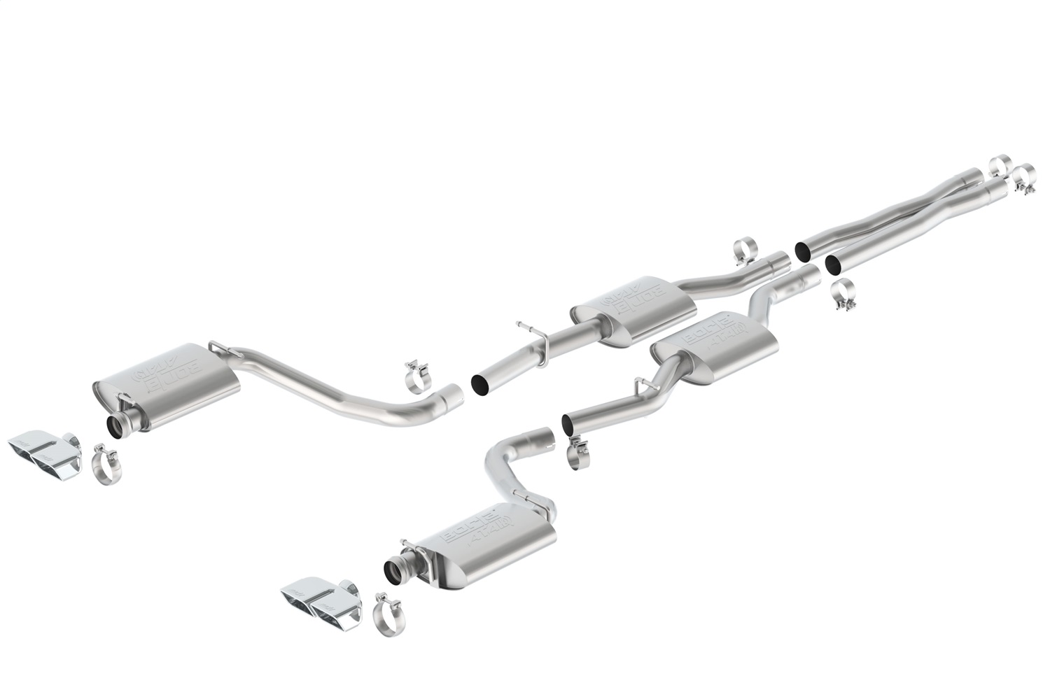 Borla Cat-Back Exhaust System - ATAK® 140628