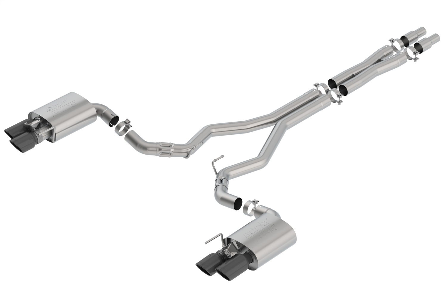 Borla Cat-Back Exhaust System - ATAK® 140743BC