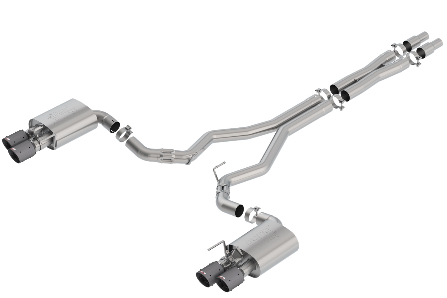 Borla Cat-Back Exhaust System - ATAK® 140743CFBA