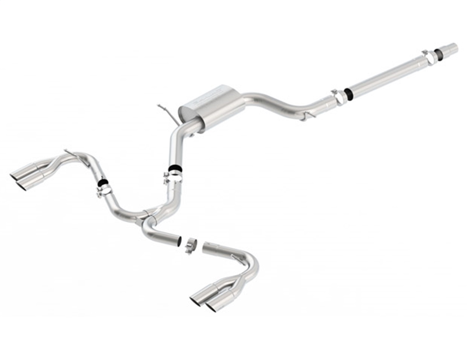 Borla Cat-Back Exhaust System - S-Type 140741SB