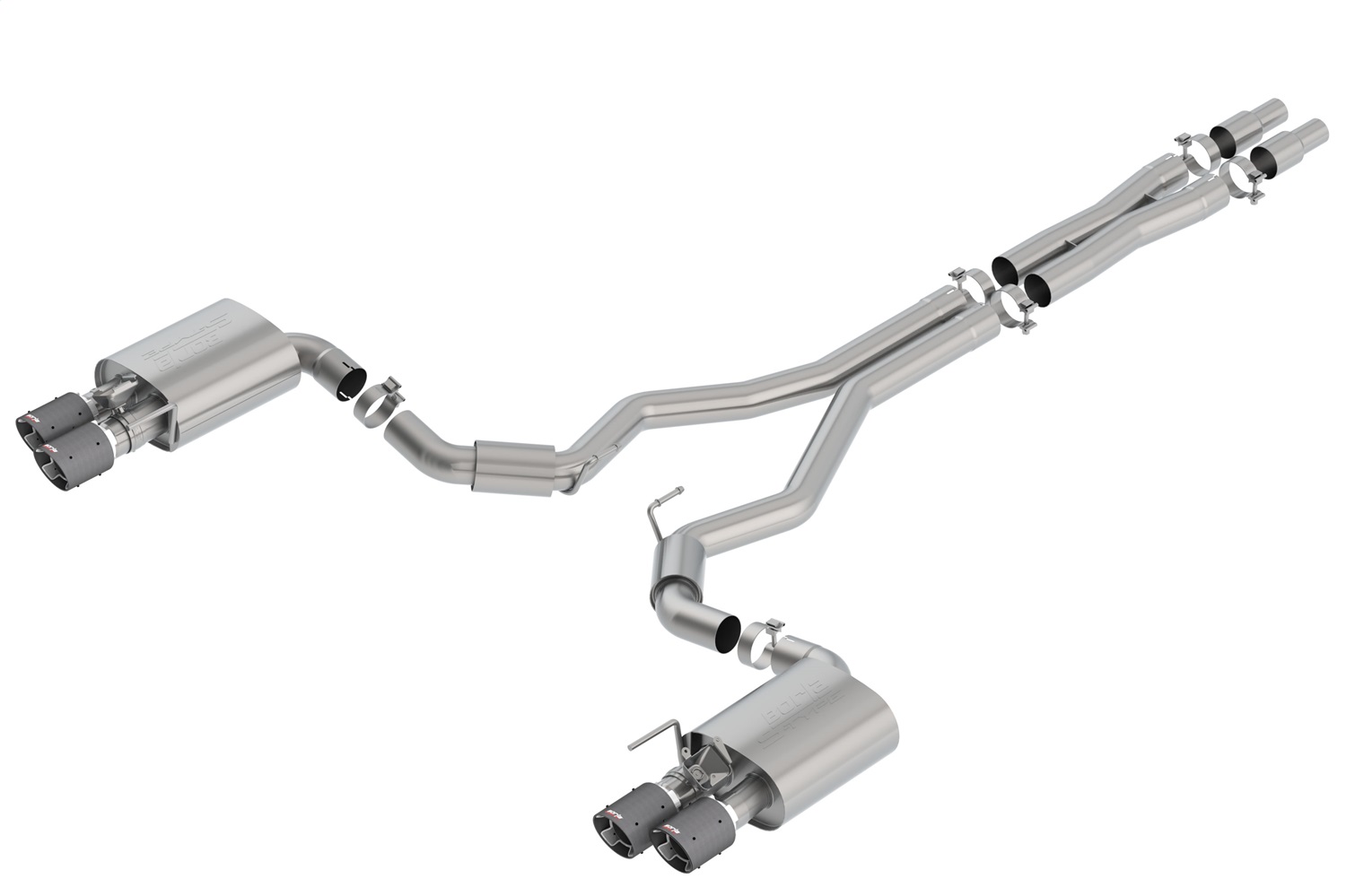 Borla Cat-Back Exhaust System - S-Type 140742CF