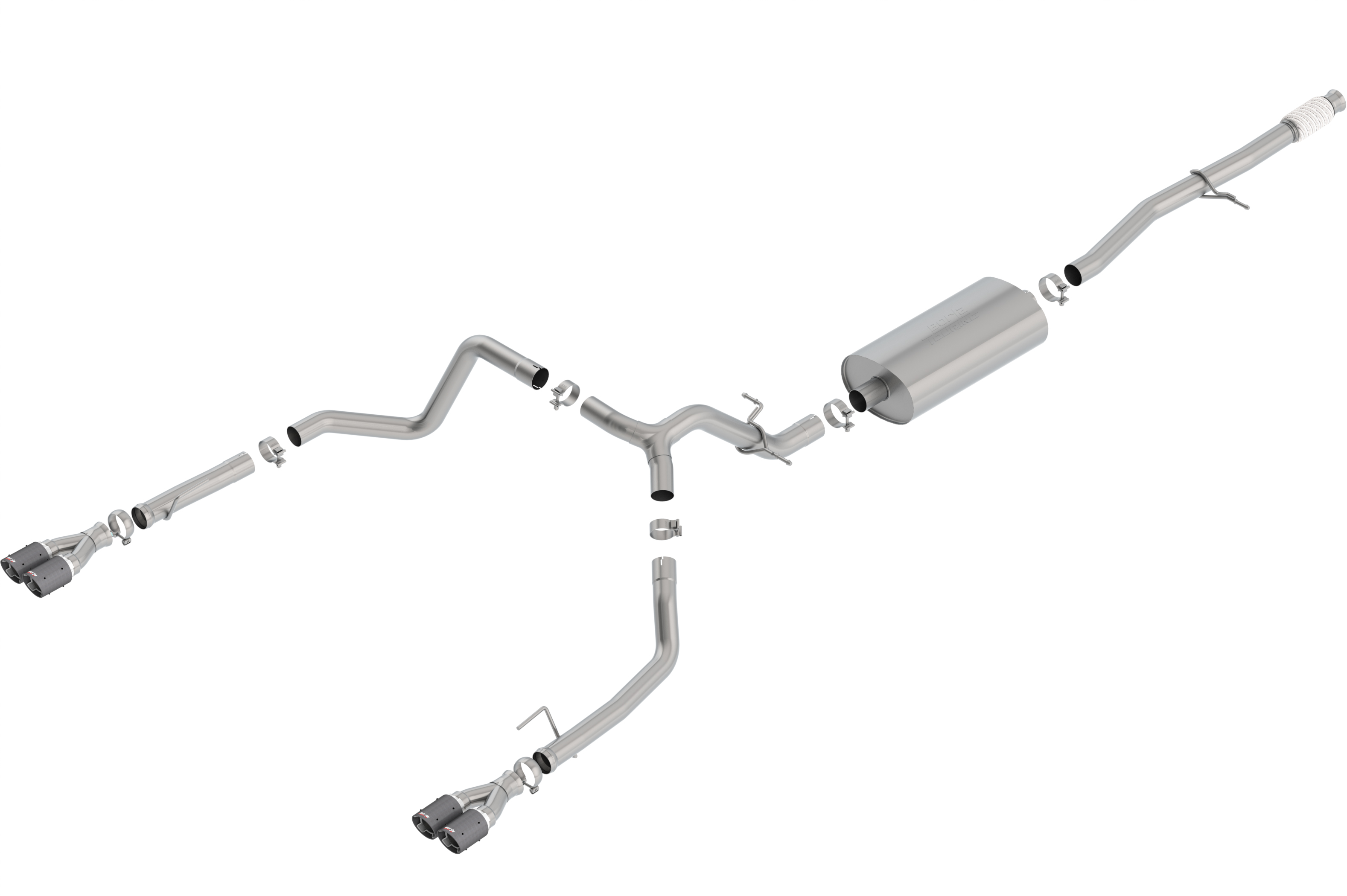 Borla Cat-Back Exhaust System - Touring 140768CF