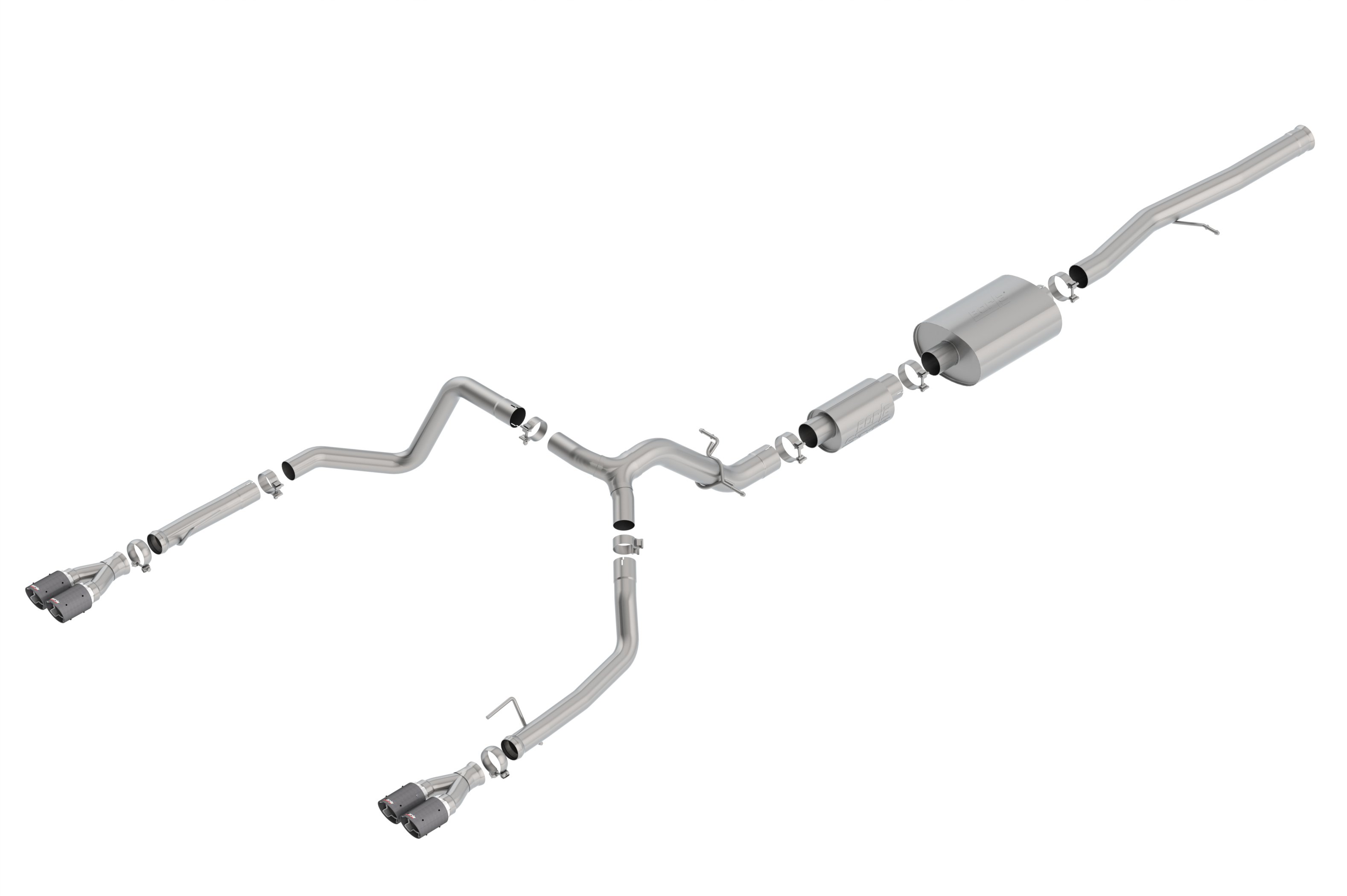 Borla Cat-Back Exhaust System - S-Type 140774CF
