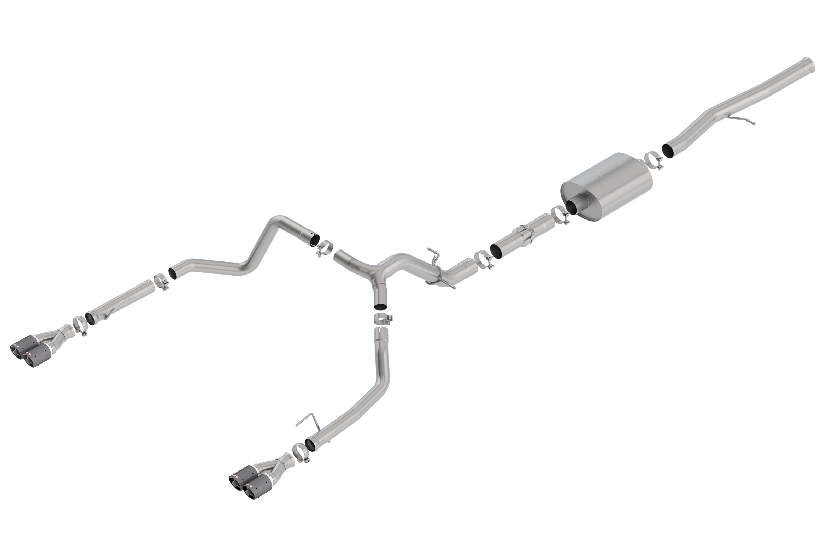 Borla Cat-Back Exhaust System - ATAK® 140776CF