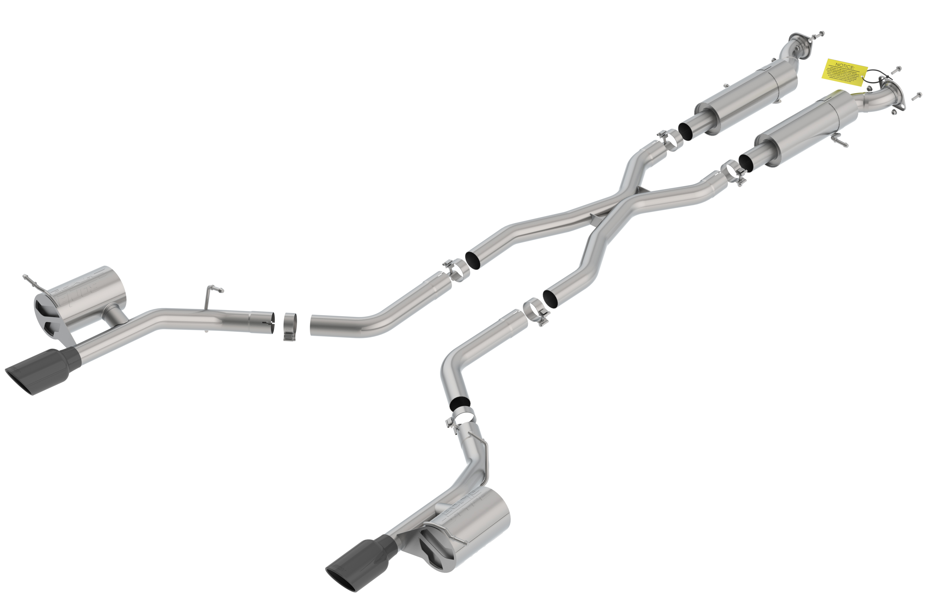 Borla Cat-Back Exhaust System - S-Type 140791BC