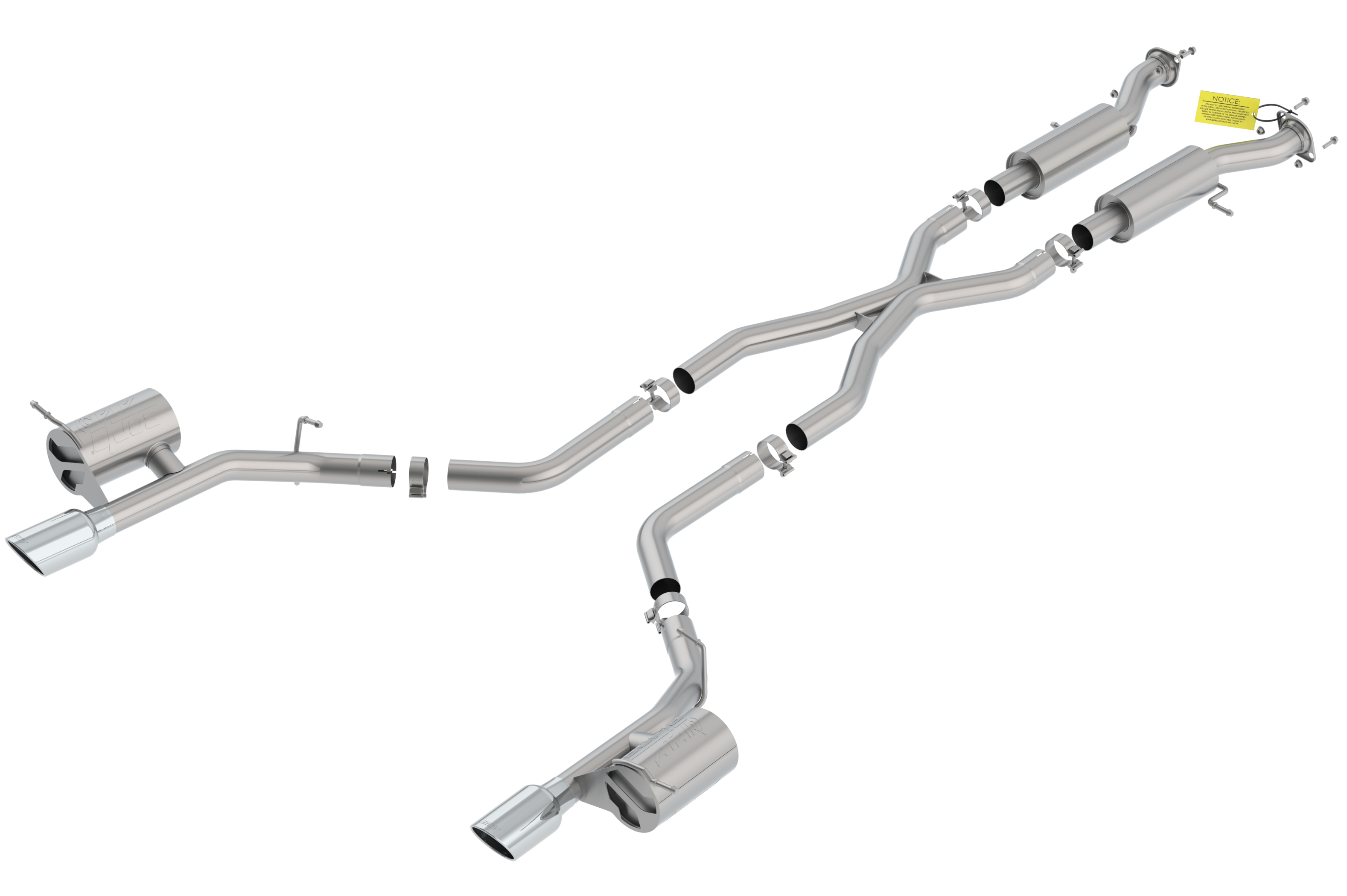 Borla Cat-Back Exhaust System - ATAK® 140792