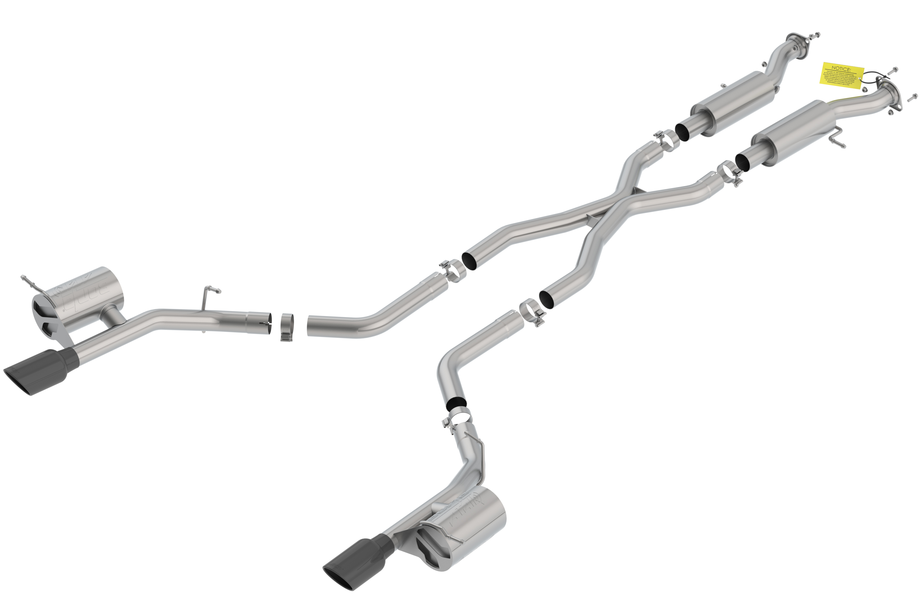 Borla Cat-Back Exhaust System - ATAK® 140792BC
