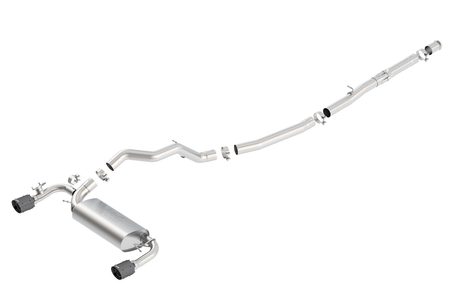 Borla Cat-Back Exhaust System - ATAK® 140730CFBA