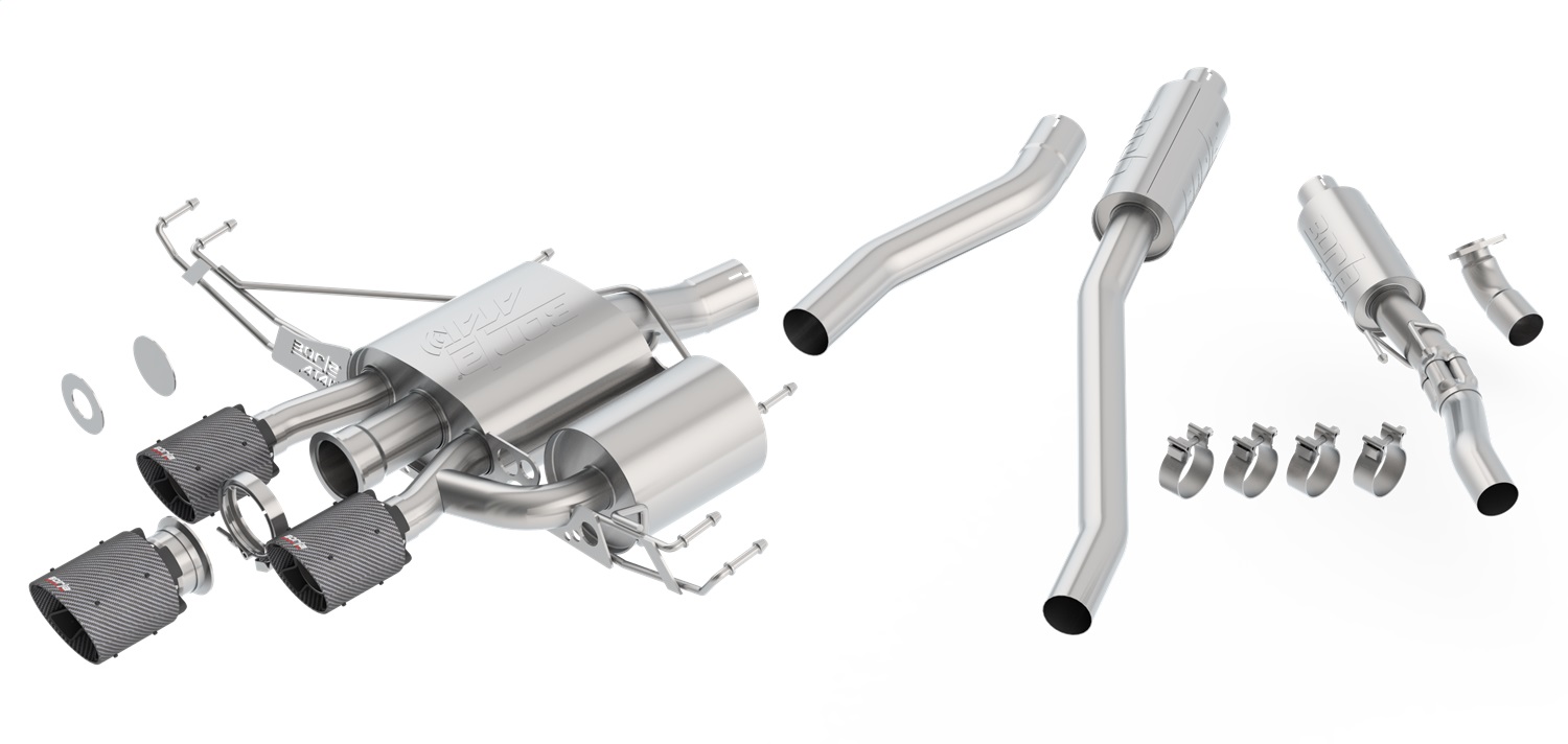 Borla Cat-Back Exhaust System - ATAK® 140738CFBA