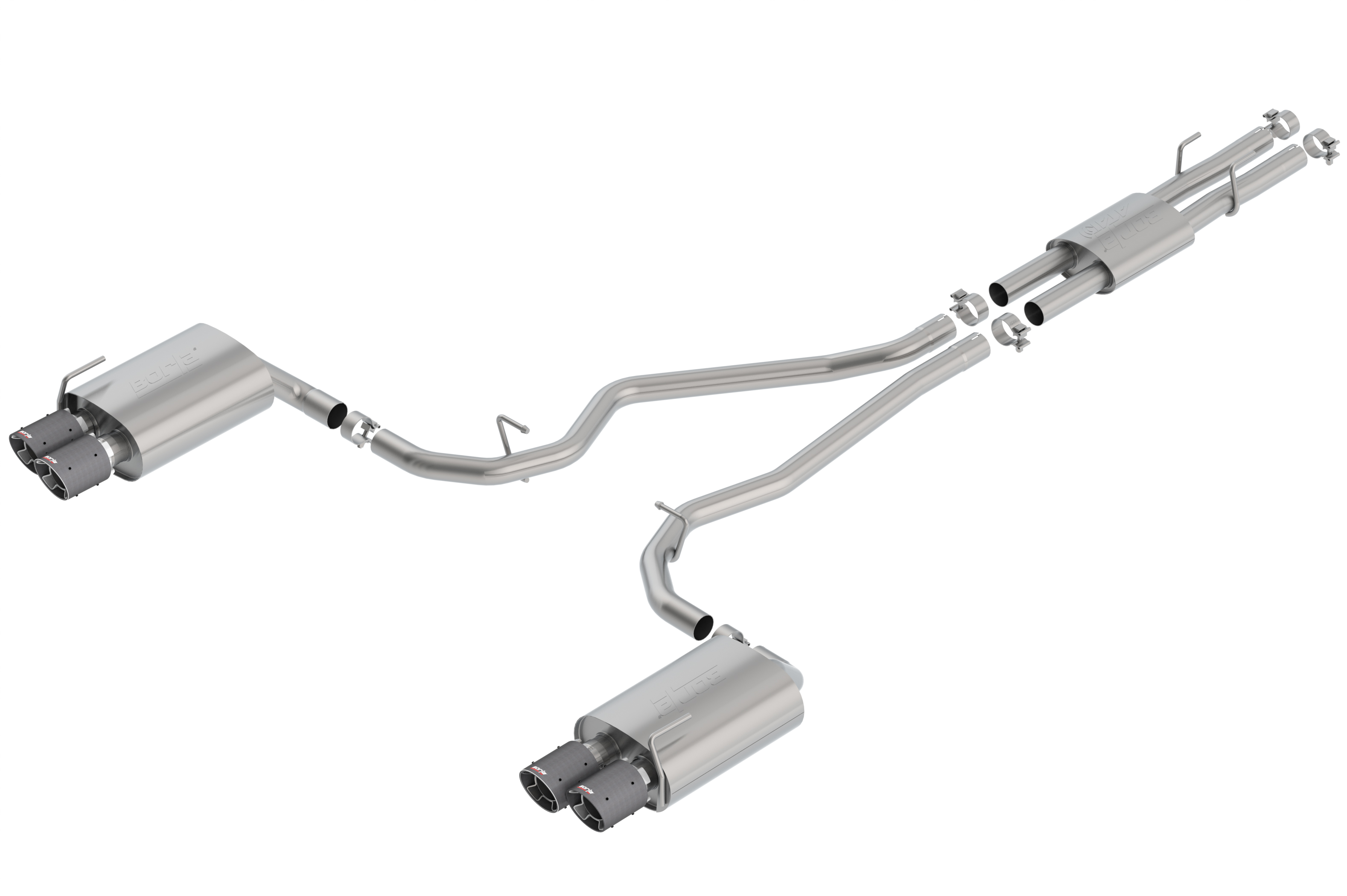 Borla Cat-Back Exhaust System - ATAK® 140821CF