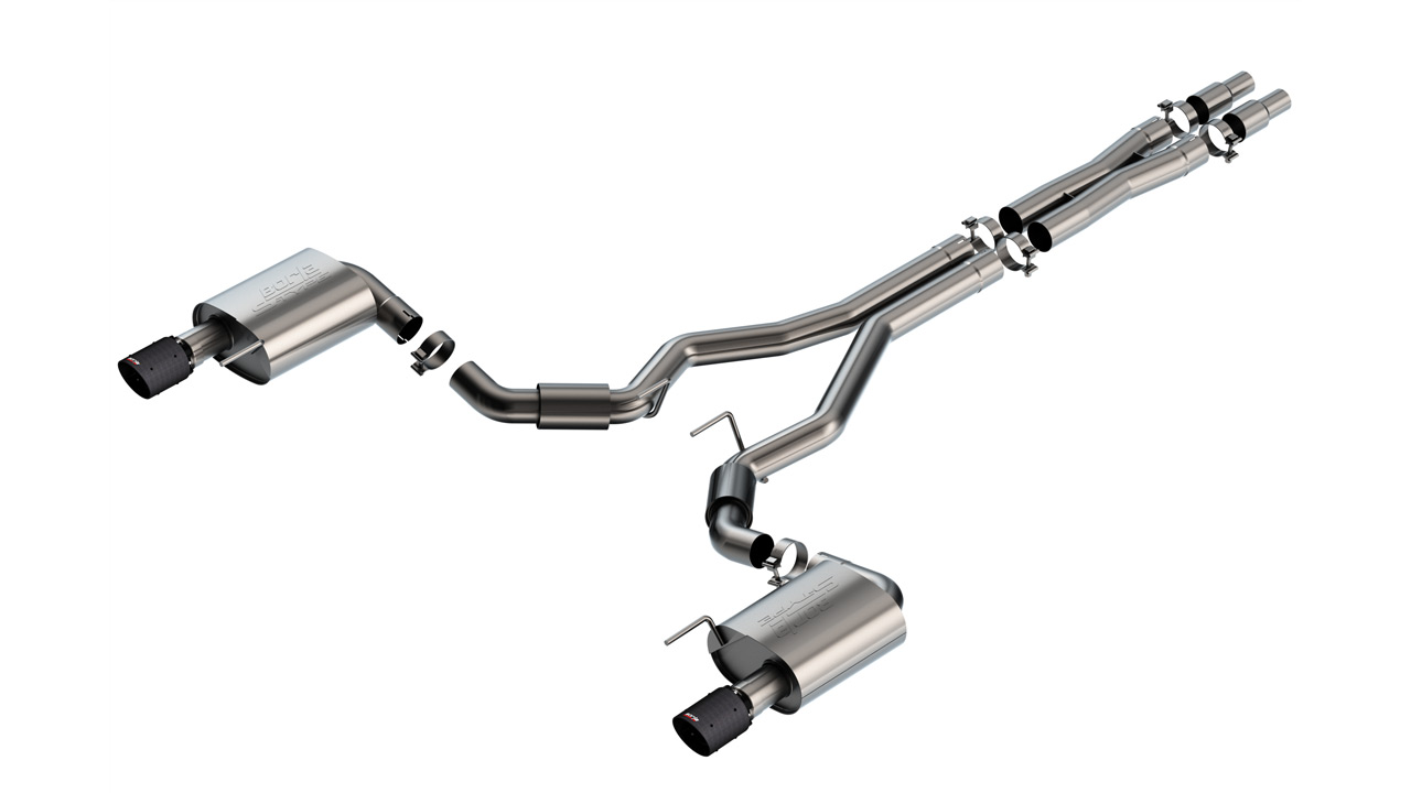 Borla Cat-Back Exhaust System - S-Type 140960CFBA