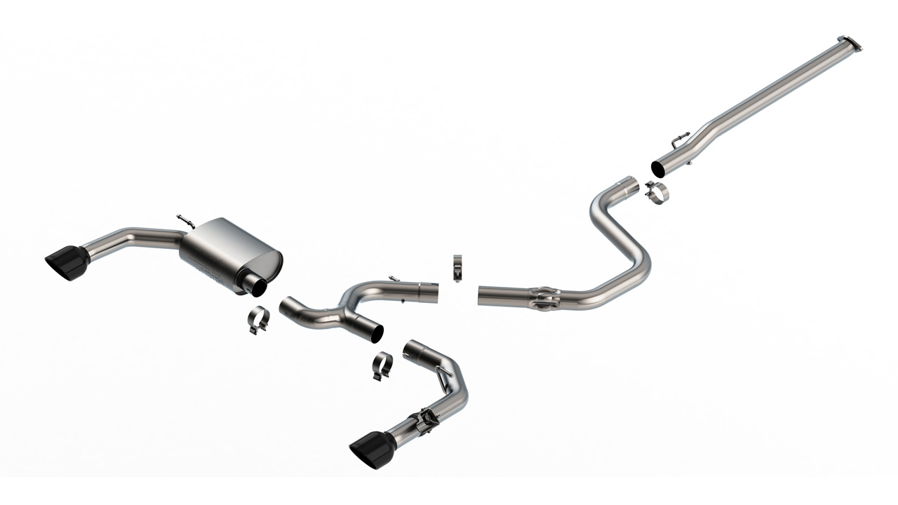 Borla Cat-Back Exhaust System - ATAK® 140925BC