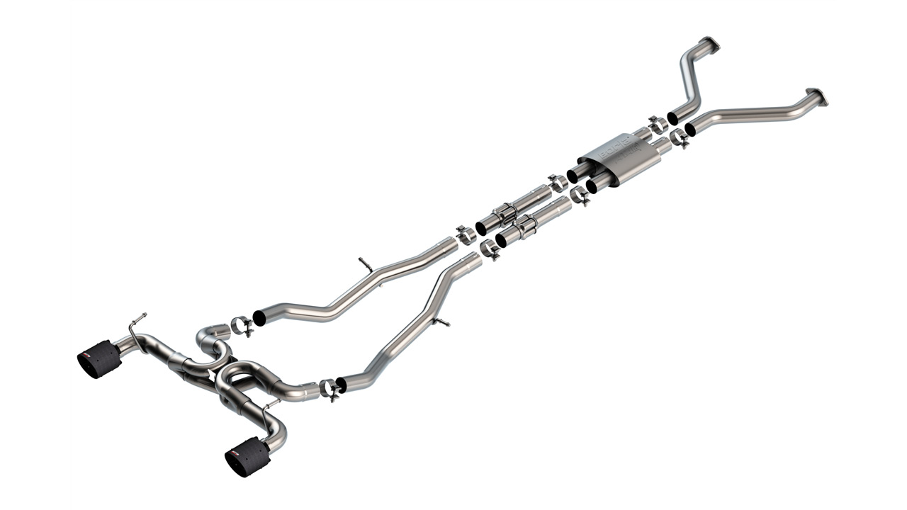 Borla Cat-Back Exhaust System - ATAK® 140930CFBA