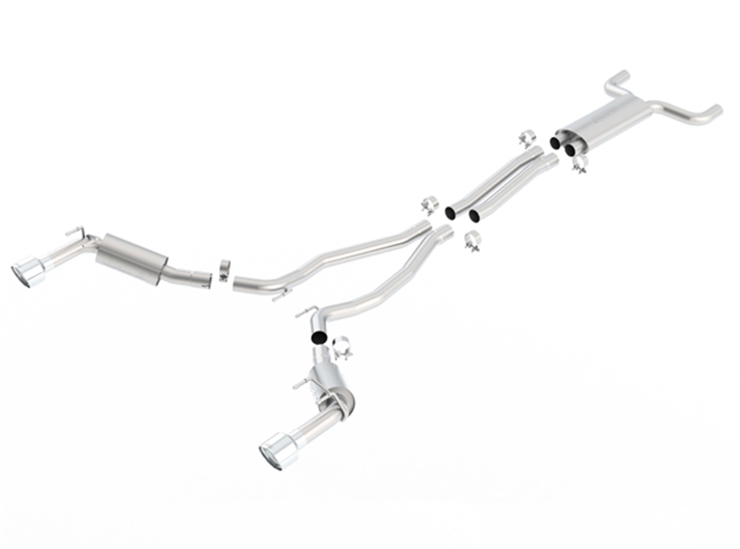 Borla Cat-Back Exhaust System - EC-Type - S-Type 1014036