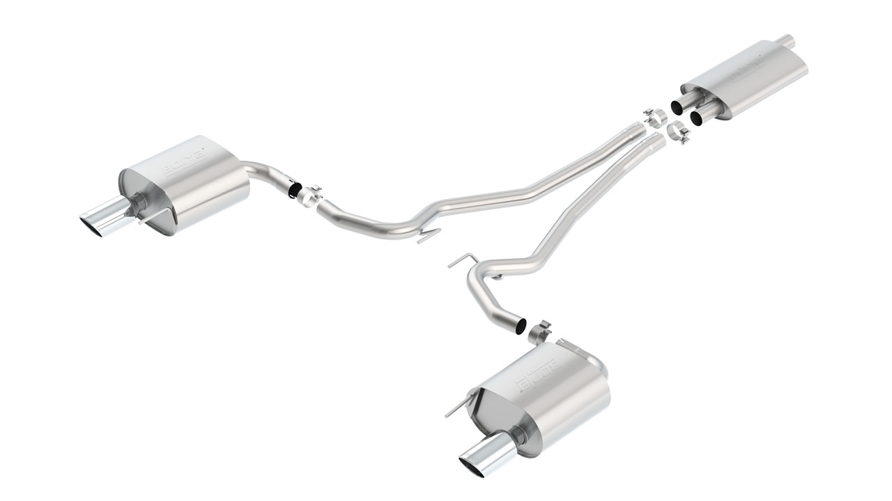 Borla Cat-Back Exhaust System - EC-Type - Touring 1014039