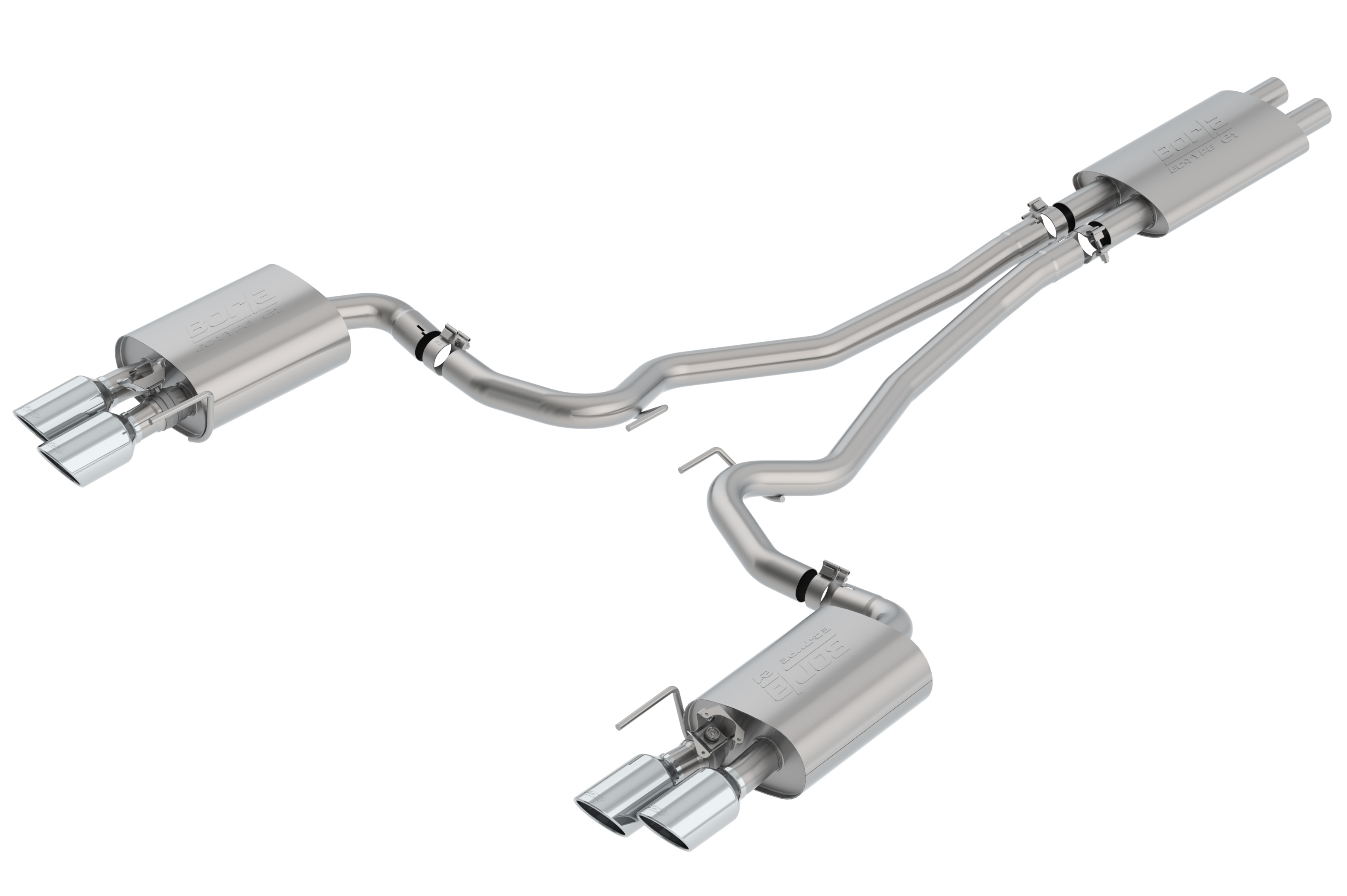 Borla Cat-Back Exhaust System - EC-Type - Touring 1014045