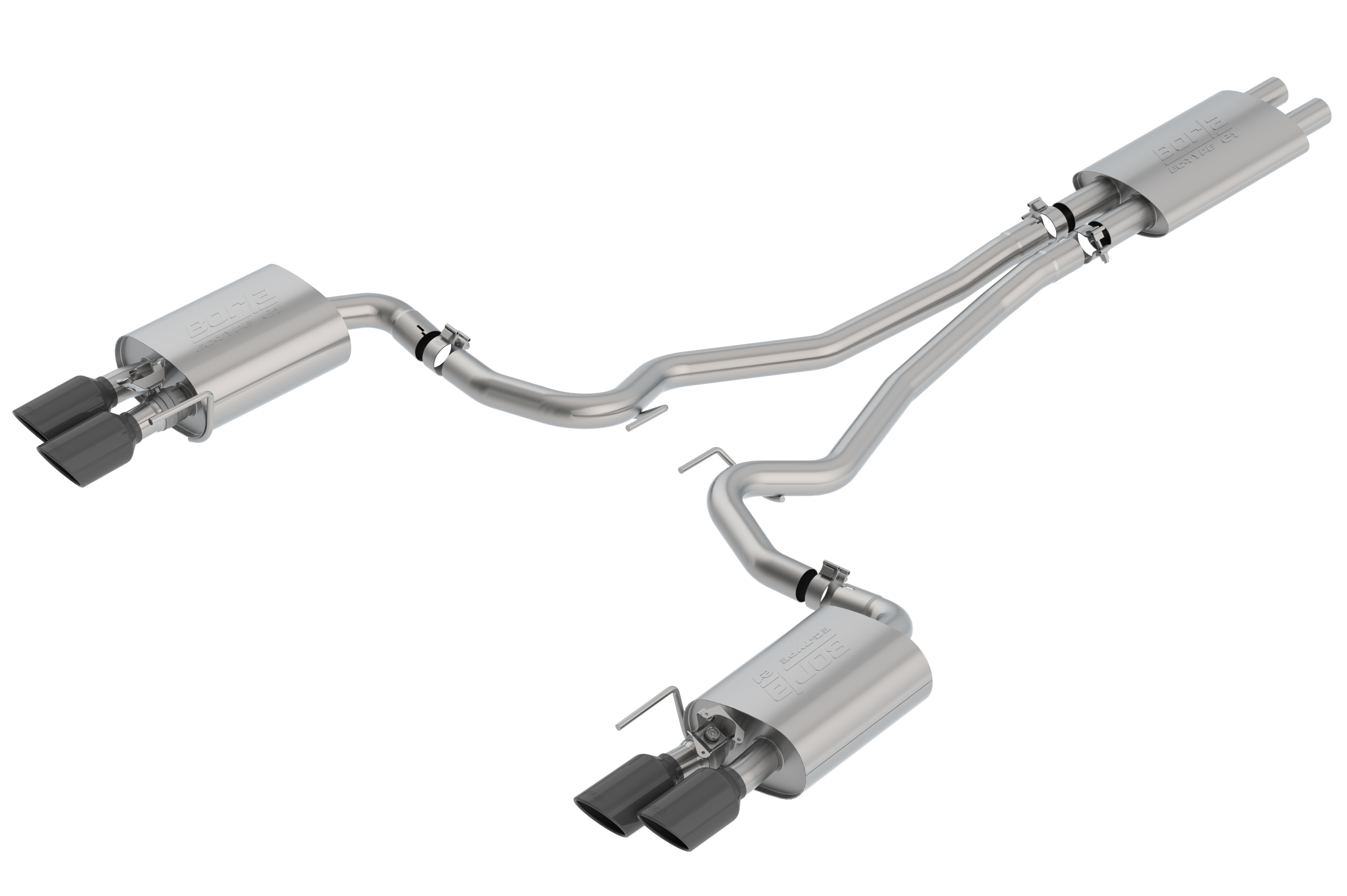 Borla Cat-Back Exhaust System - EC-Type - Touring 1014045BC