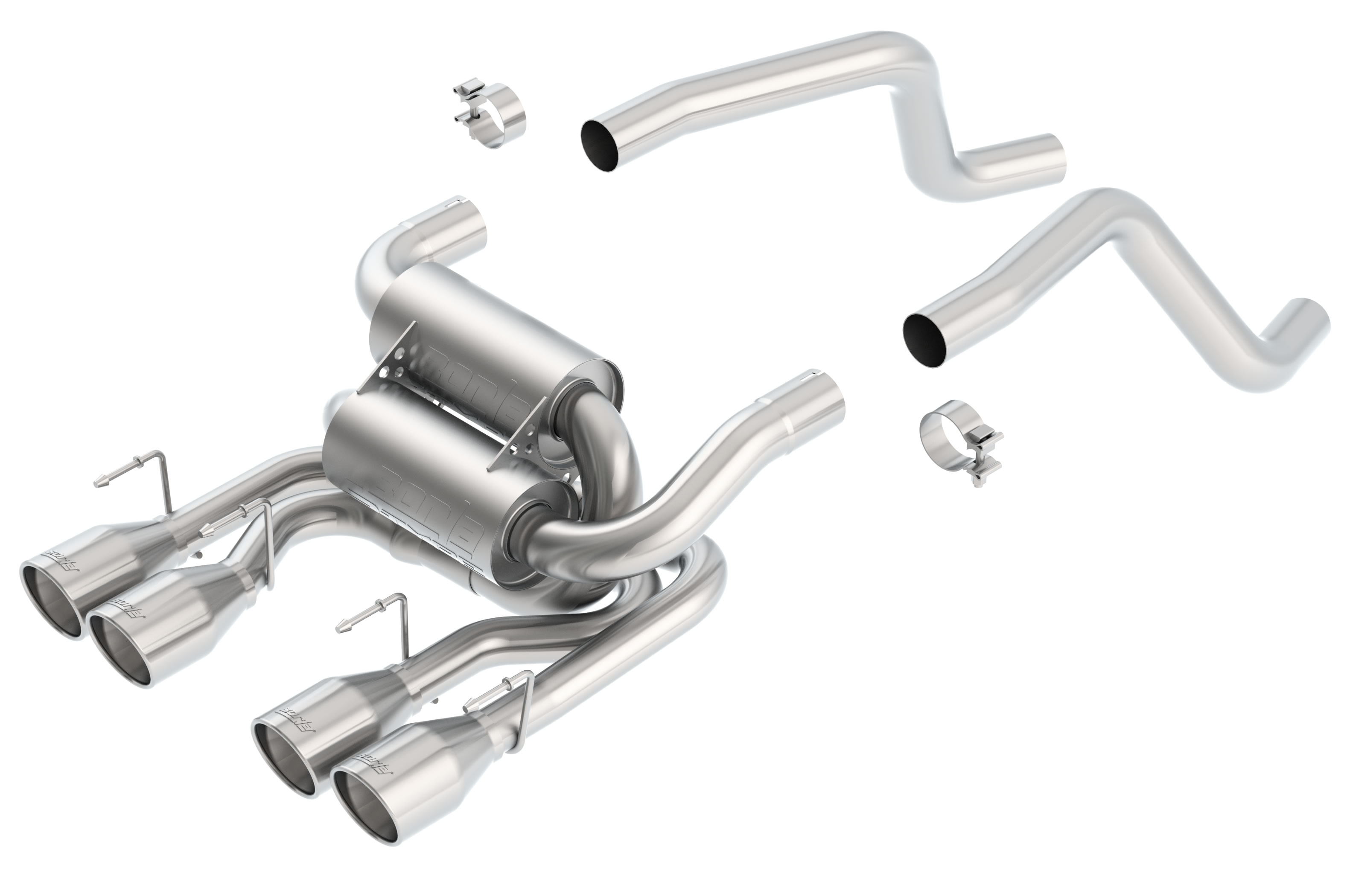 Borla Axle-Back Exhaust System - S-Type 11744