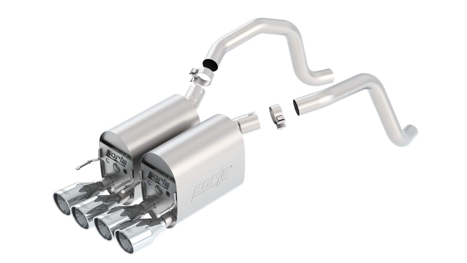 Borla Axle-Back Exhaust System - Touring 11814